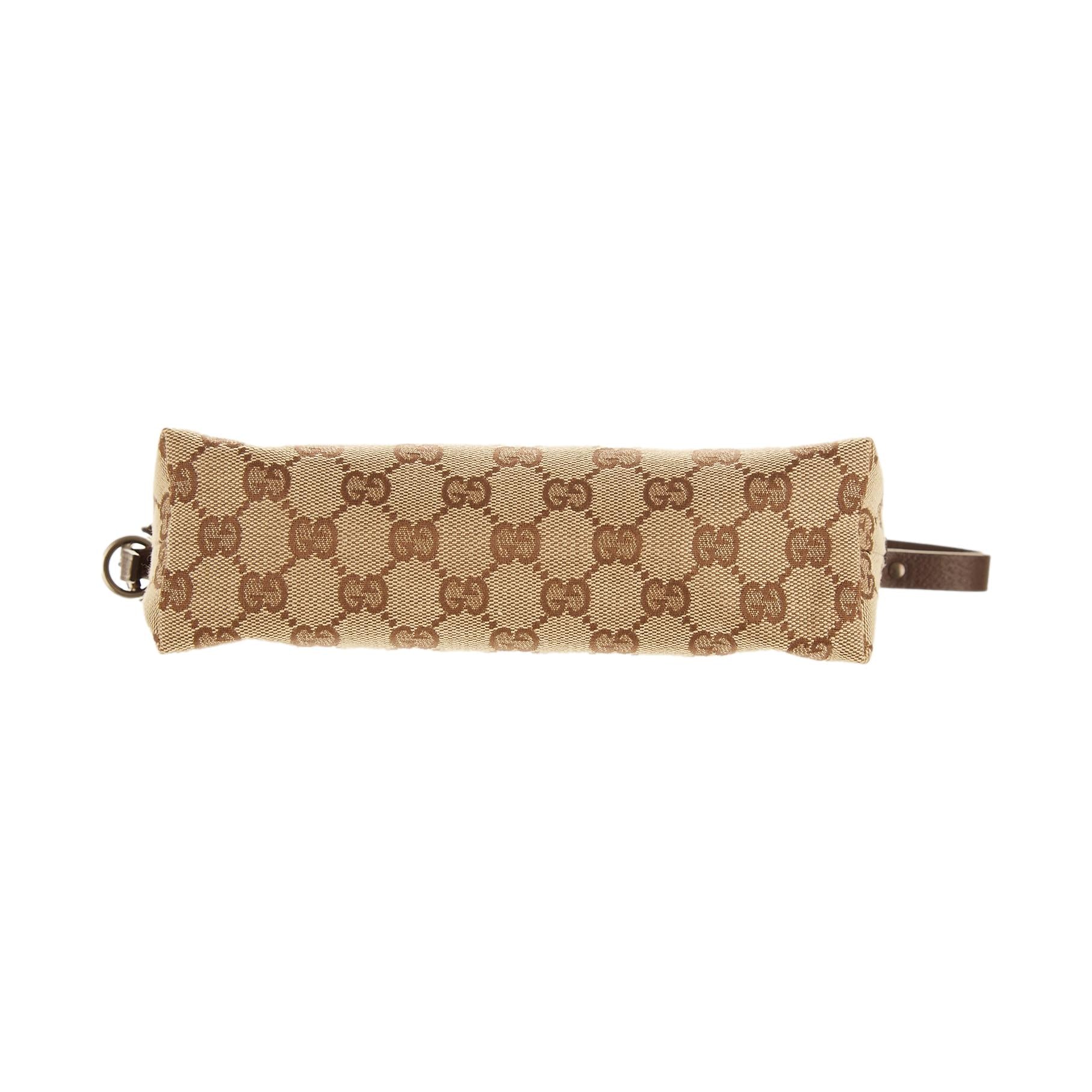 Gucci Beige Logo Mini Shoulder Bag - Image 3
