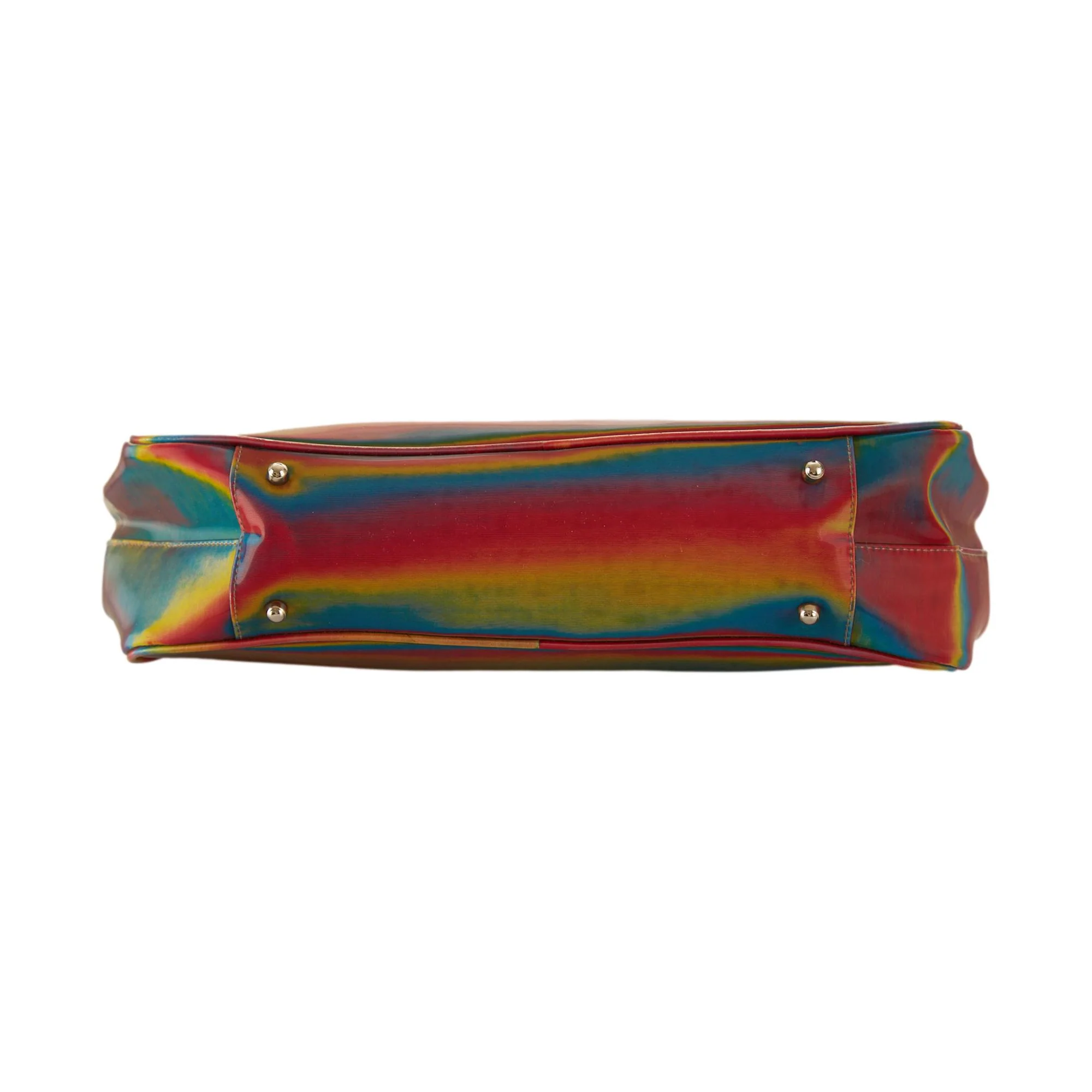 Gucci Multicolor Holographic Bamboo Top Handle - Image 3
