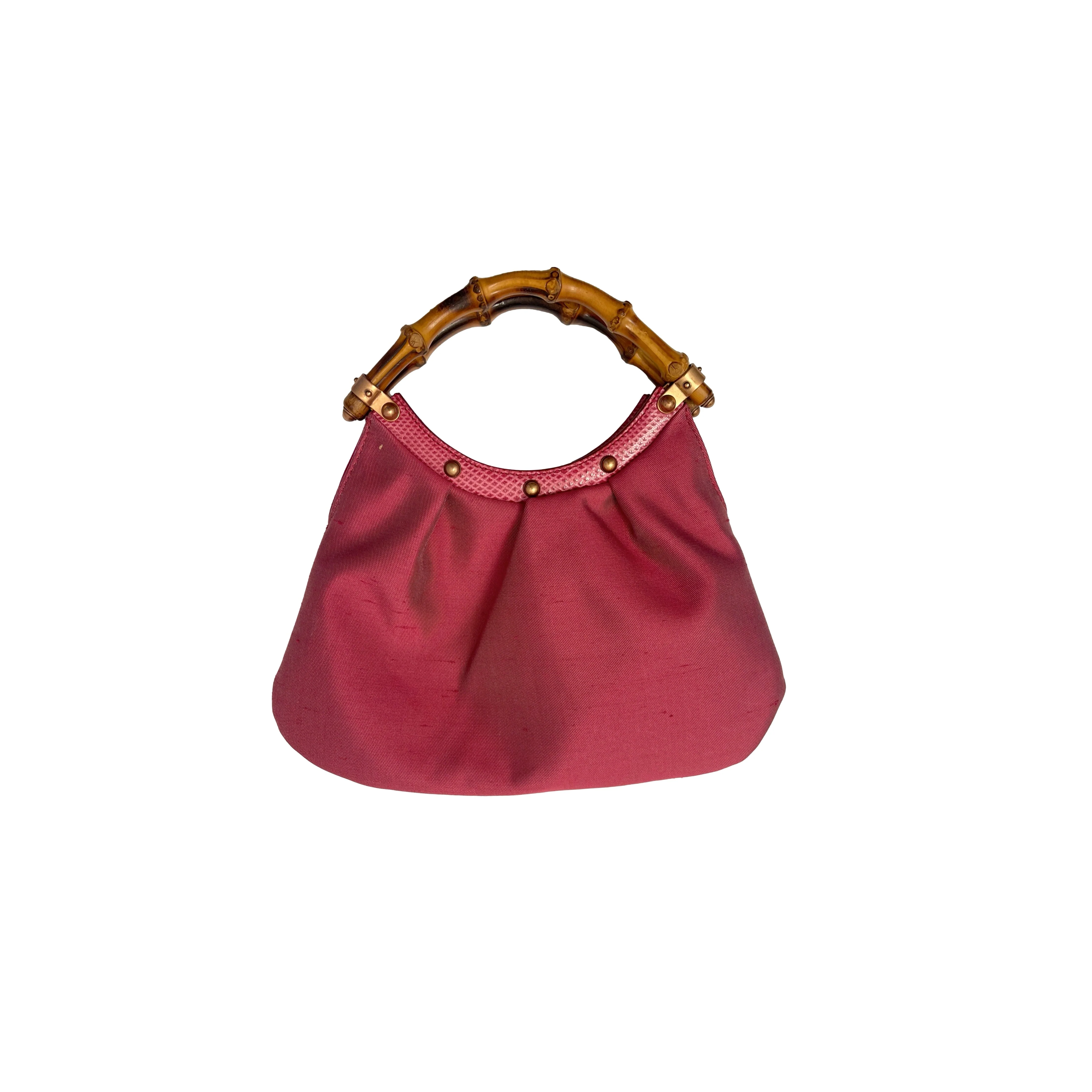 Gucci Pink Mini Bamboo Top Handle - Image 2