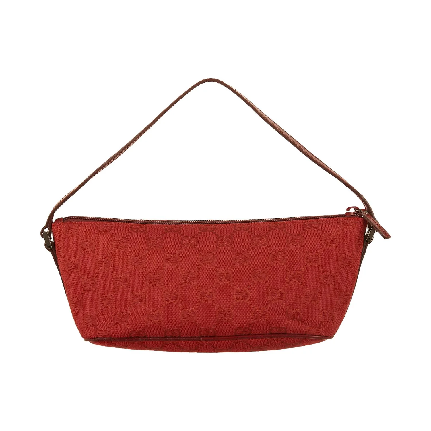 Gucci Red Logo Mini Shoulder Bag - Image 2