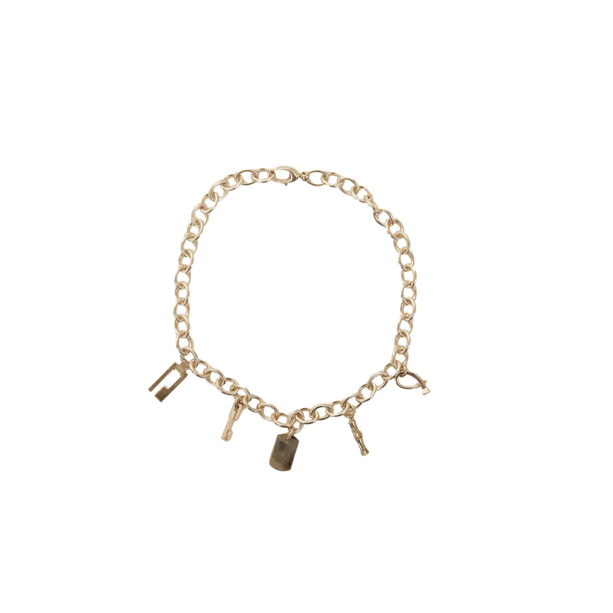 Gucci Silver Charm Choker