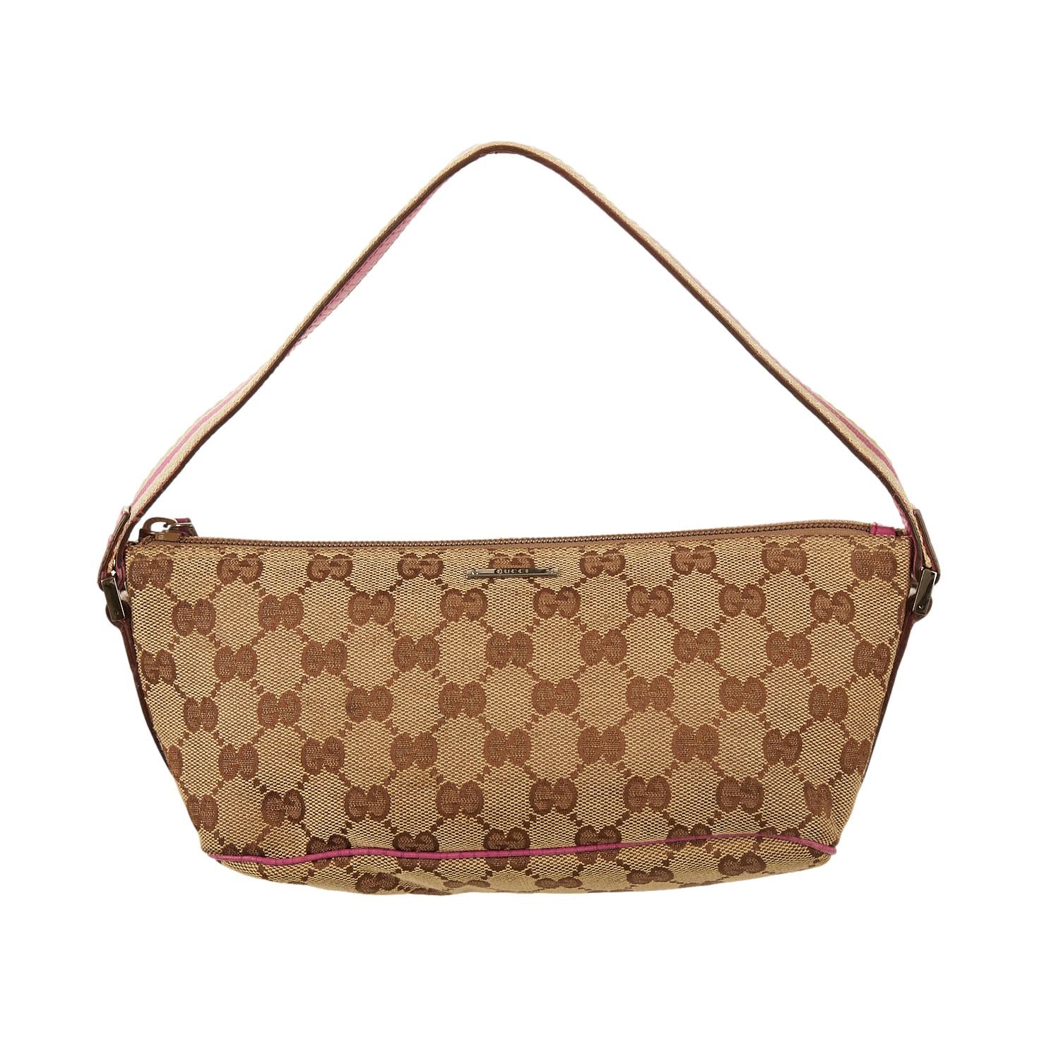 Gucci Tan Logo Mini Shoulder Bag
