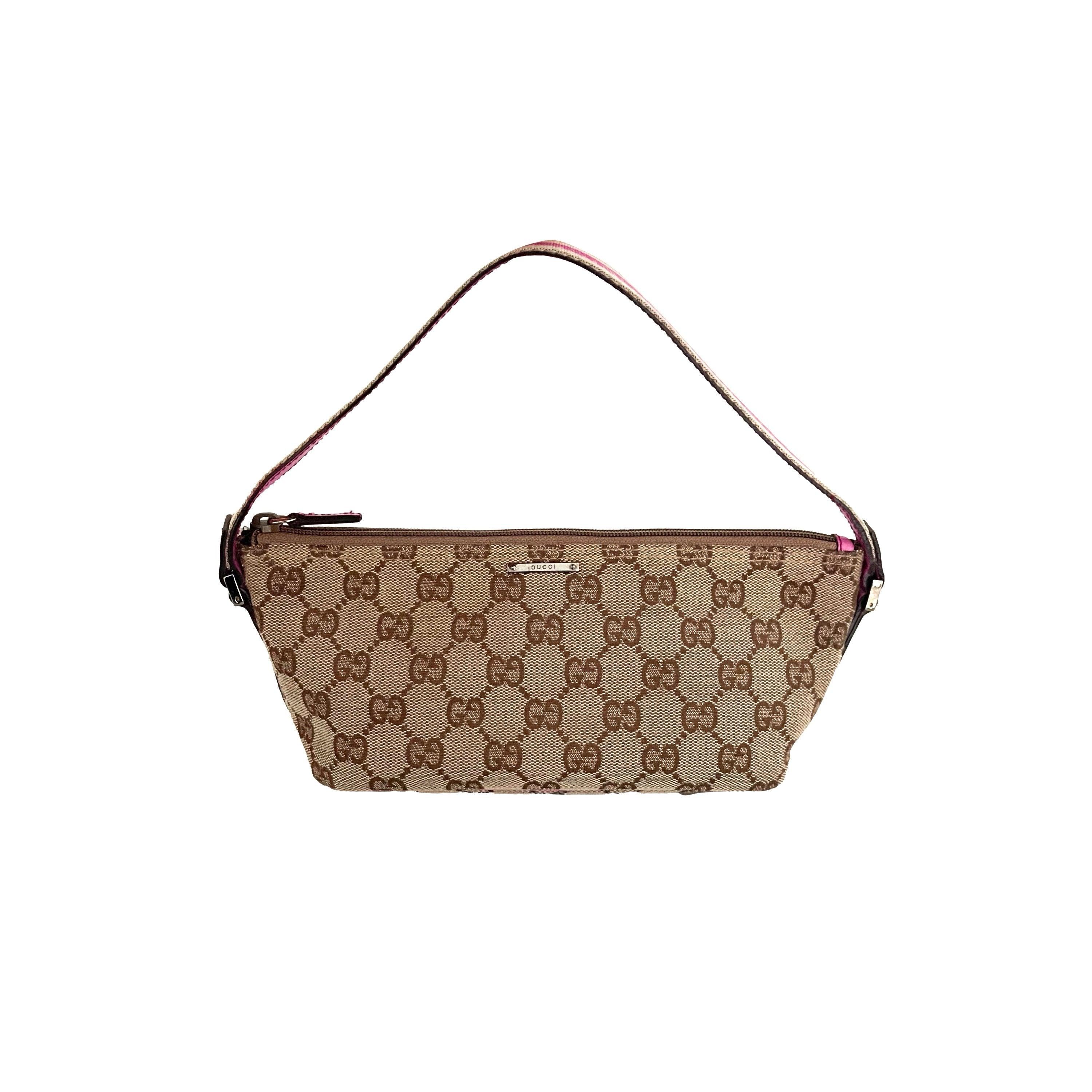 Gucci Tan Monogram Shoulder Bag