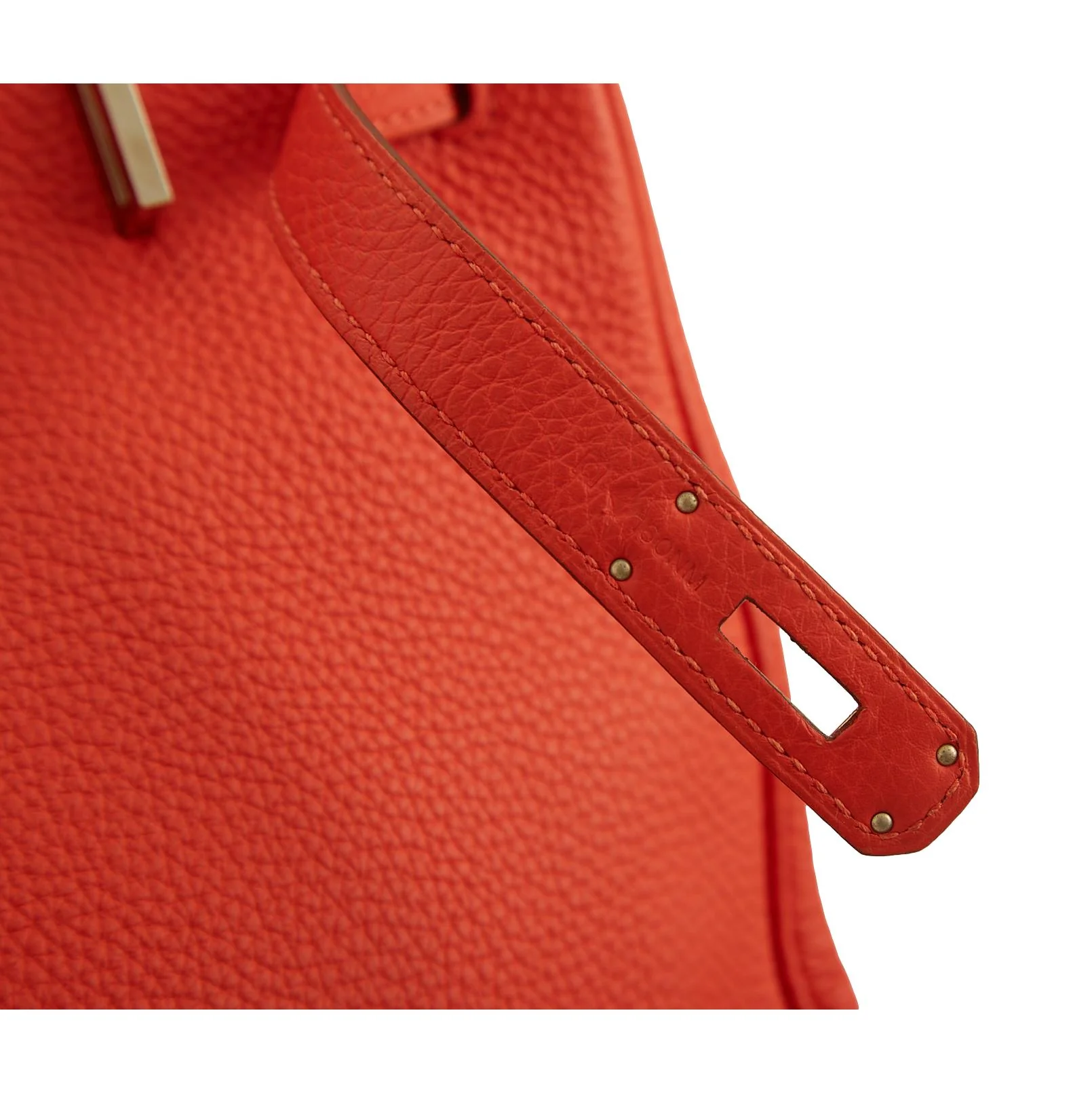 Hermes Capucine Togo Leather Birkin 35 - Image 5