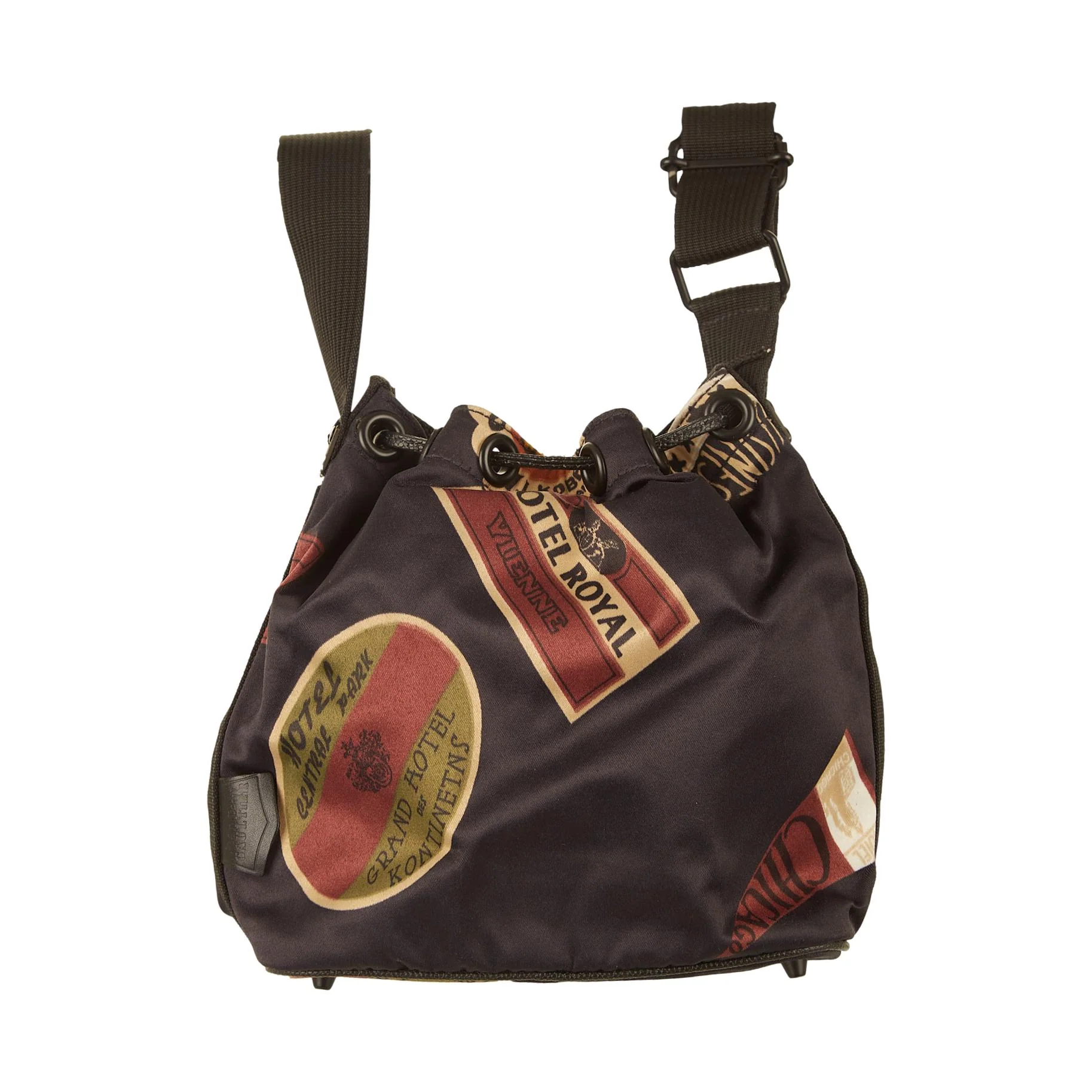 Jean Paul Gaultier Black Patchwork Shoulder Bag - Image 2