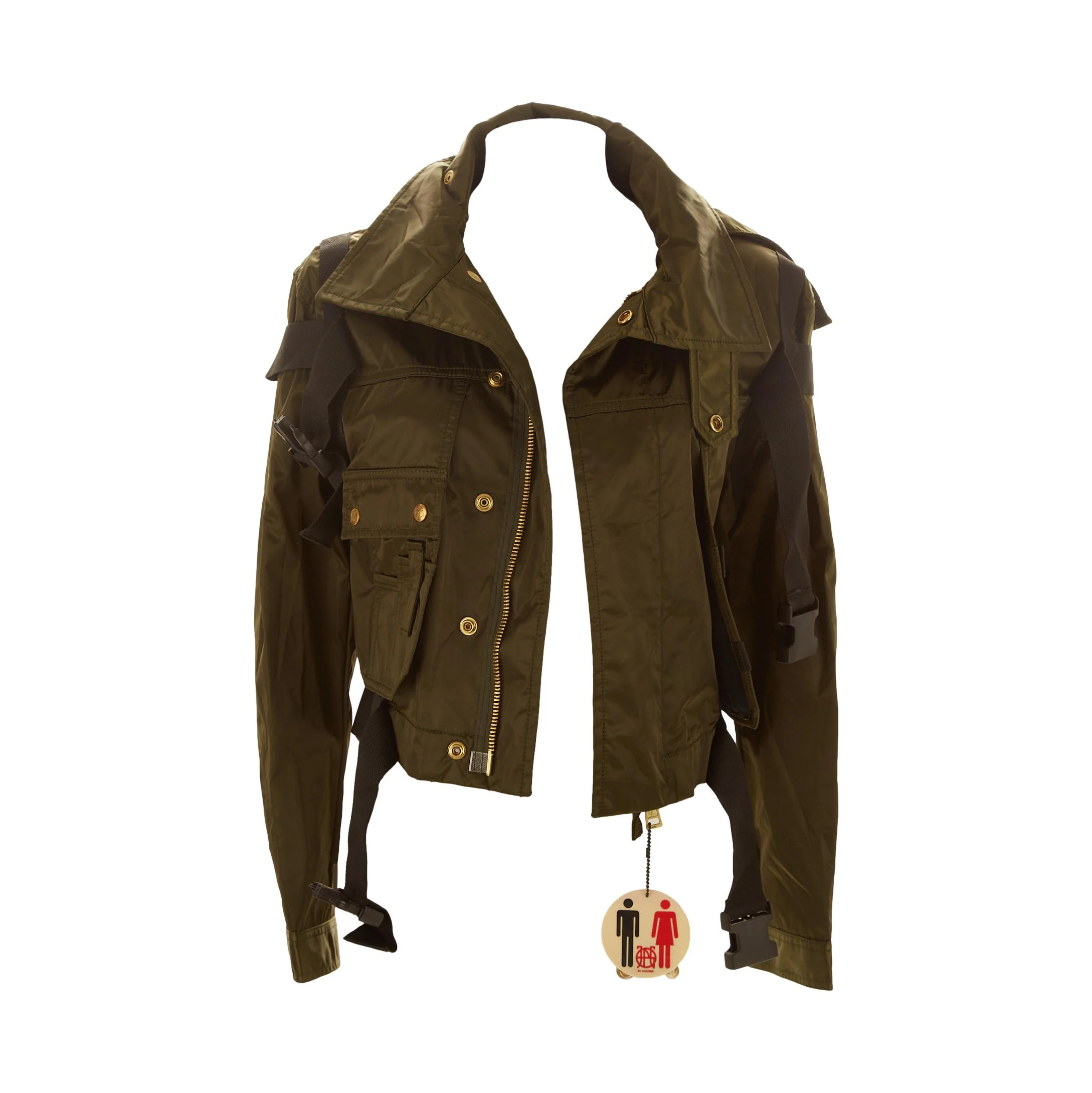 Jean Paul Gaultier Green Parachute Jacket - Image 2
