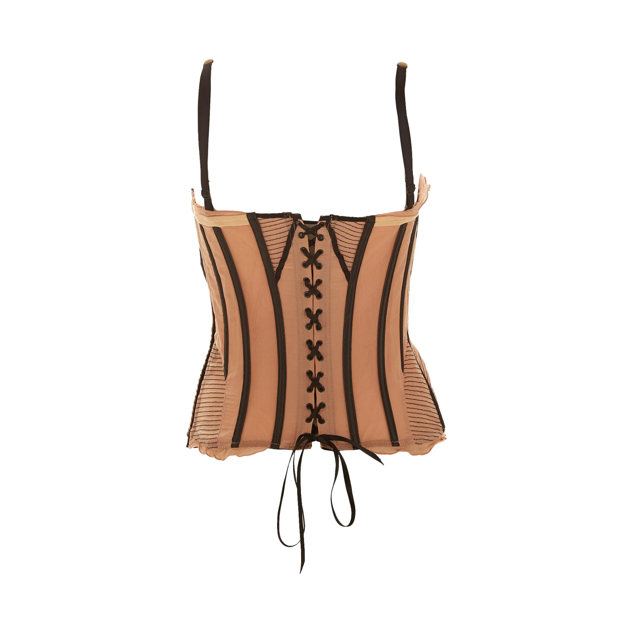 Galliano Pink Lace Corset - Image 2
