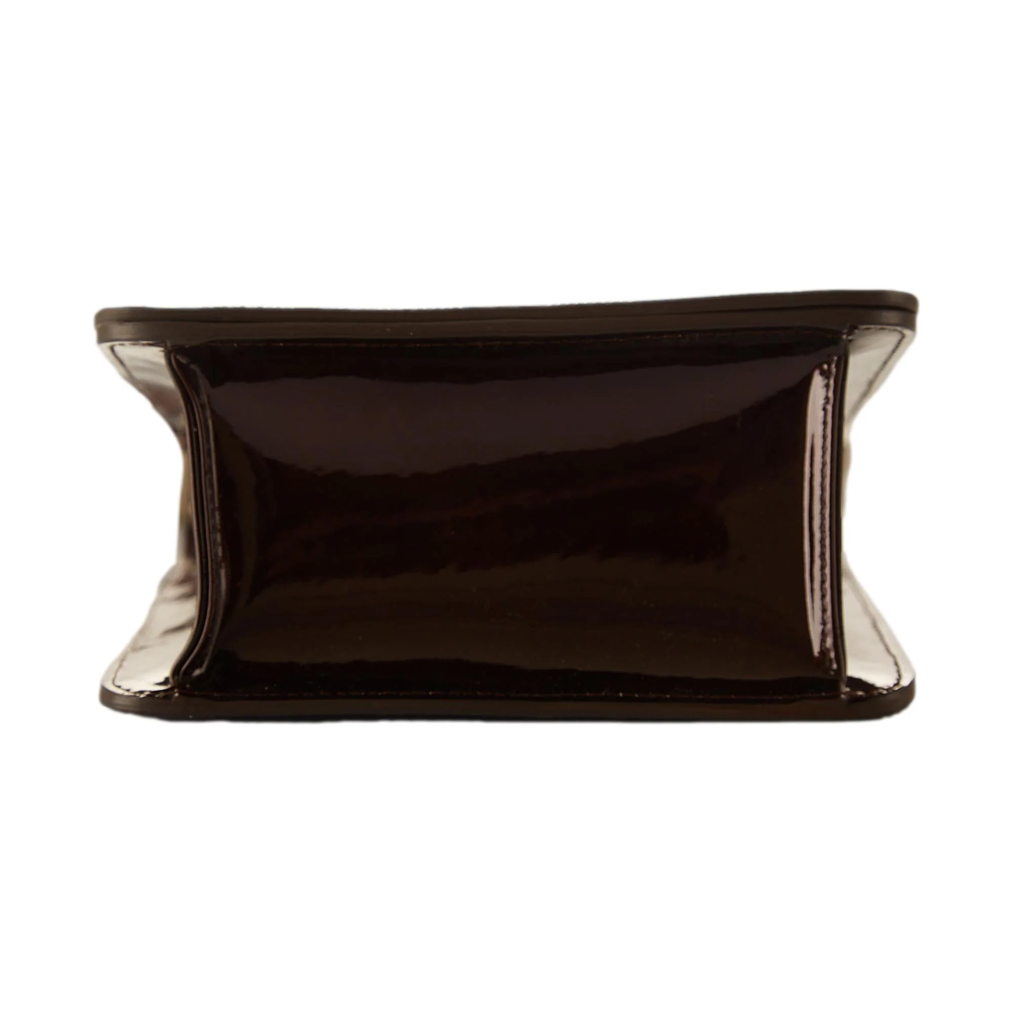 Louis Vuitton Brown Damier Vernis Shoulder Bag - Image 3
