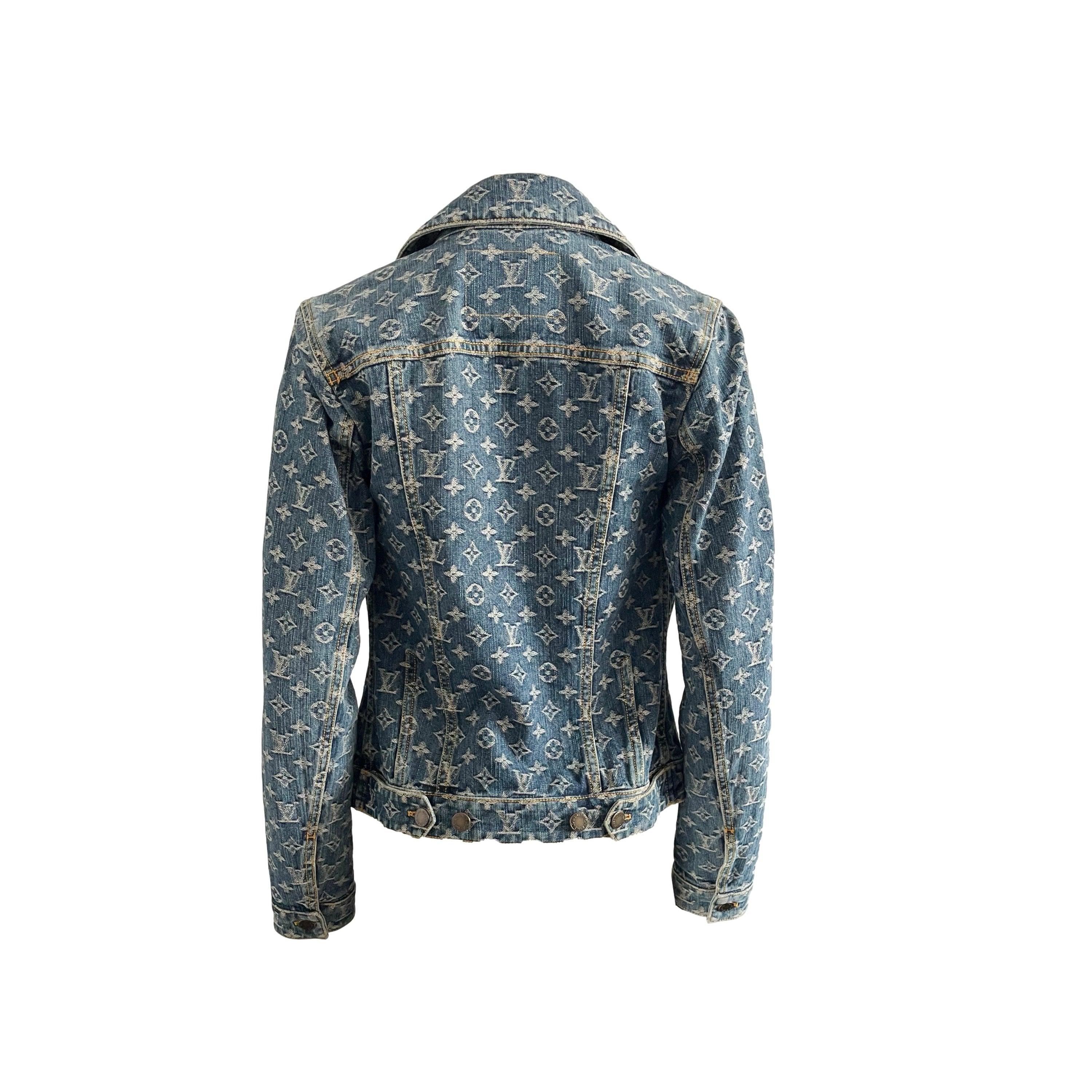 Louis Vuitton Denim Monogram Jacket - Image 2