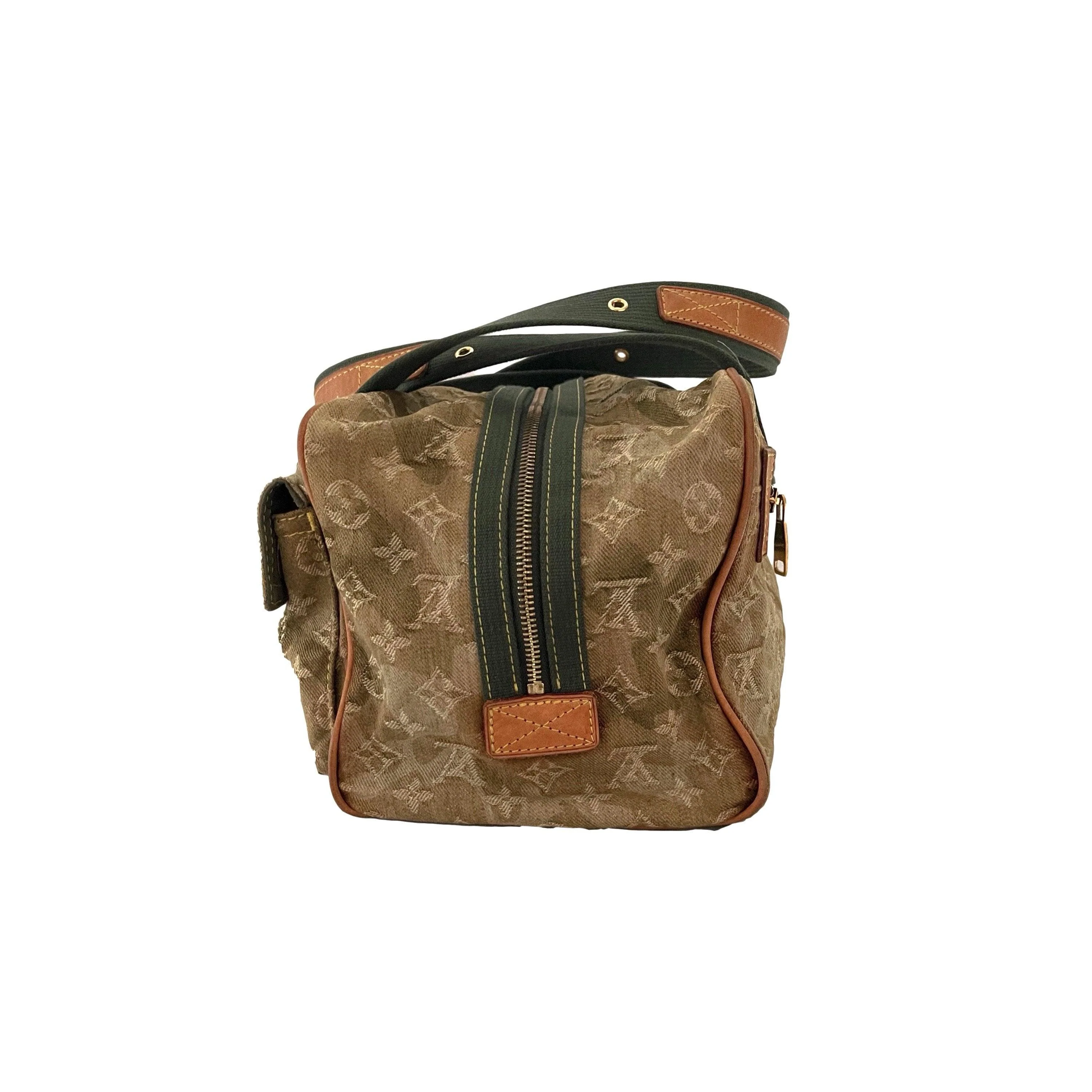 Louis Vuitton Green Camo Murakami Shoulder Bag - Image 3