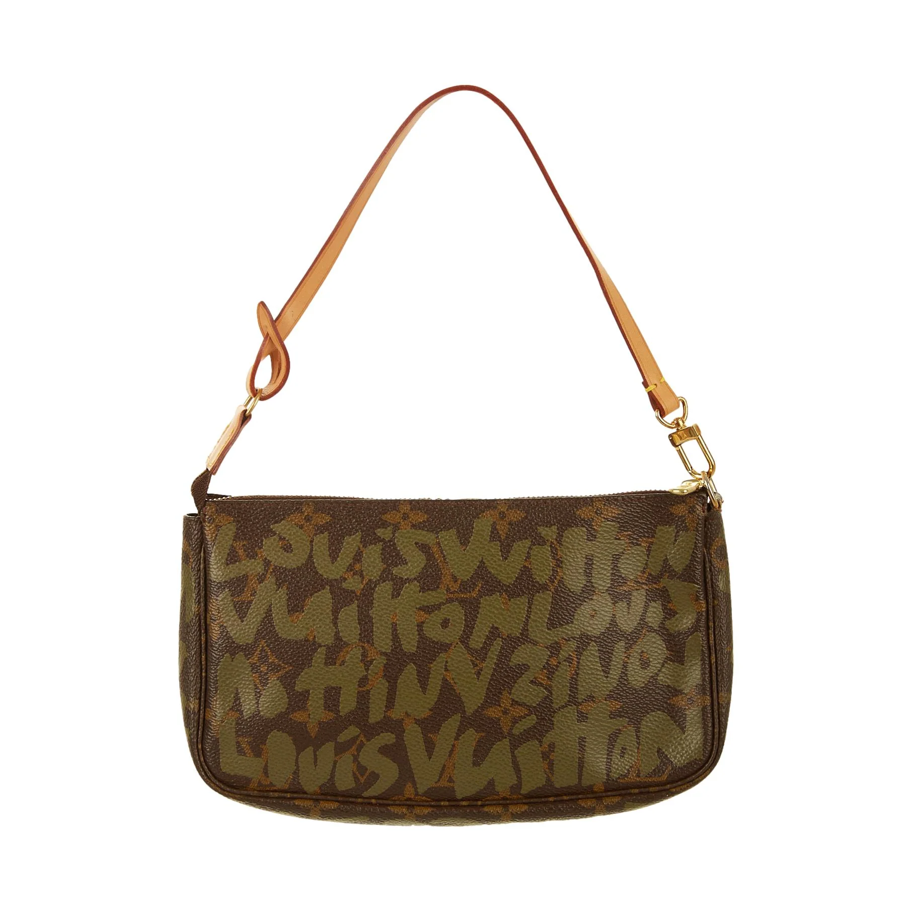 Louis Vuitton Green Graffiti Mini Shoulder Bag - Image 2