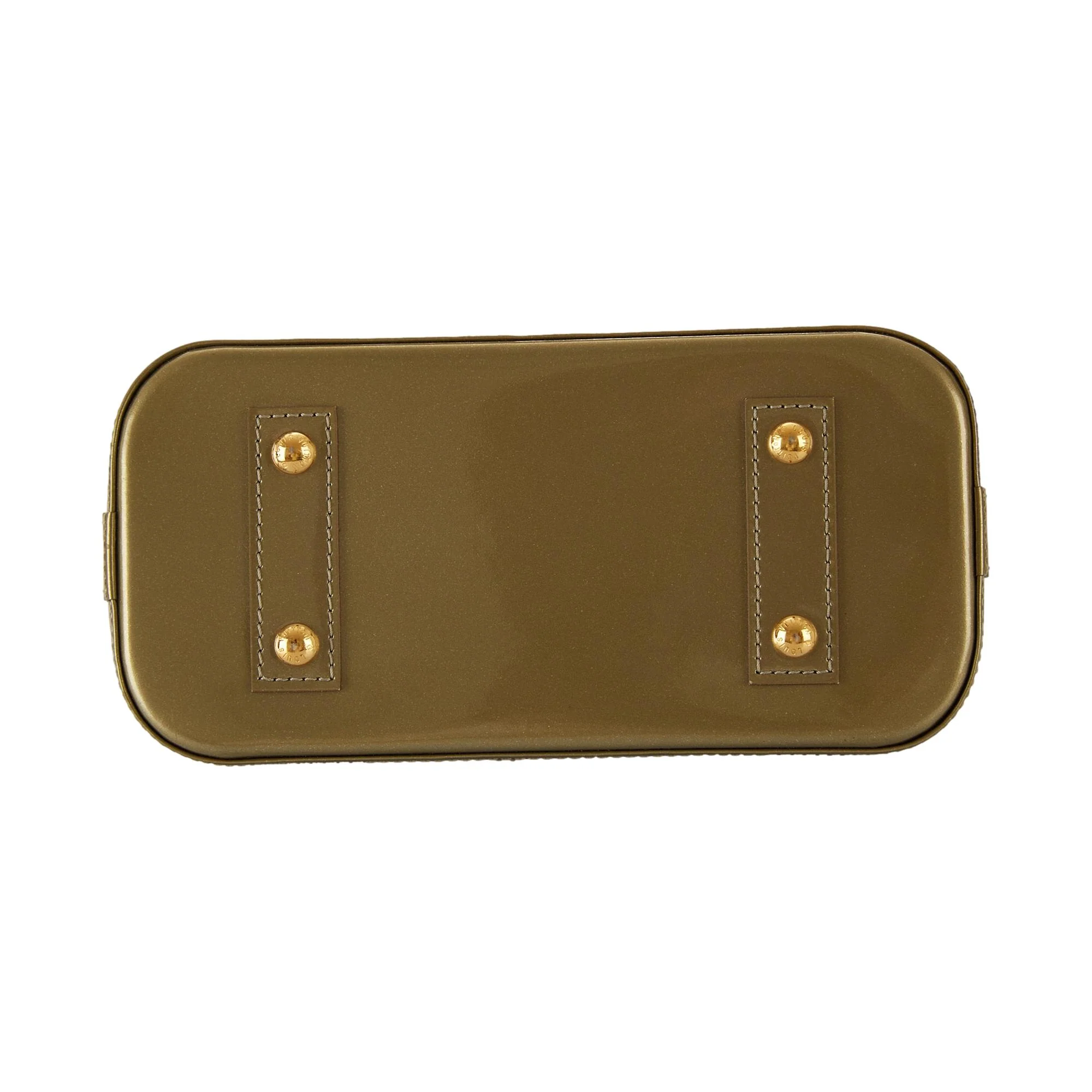 Louis Vuitton Green Monogram Vernis Alma Bag - Image 3