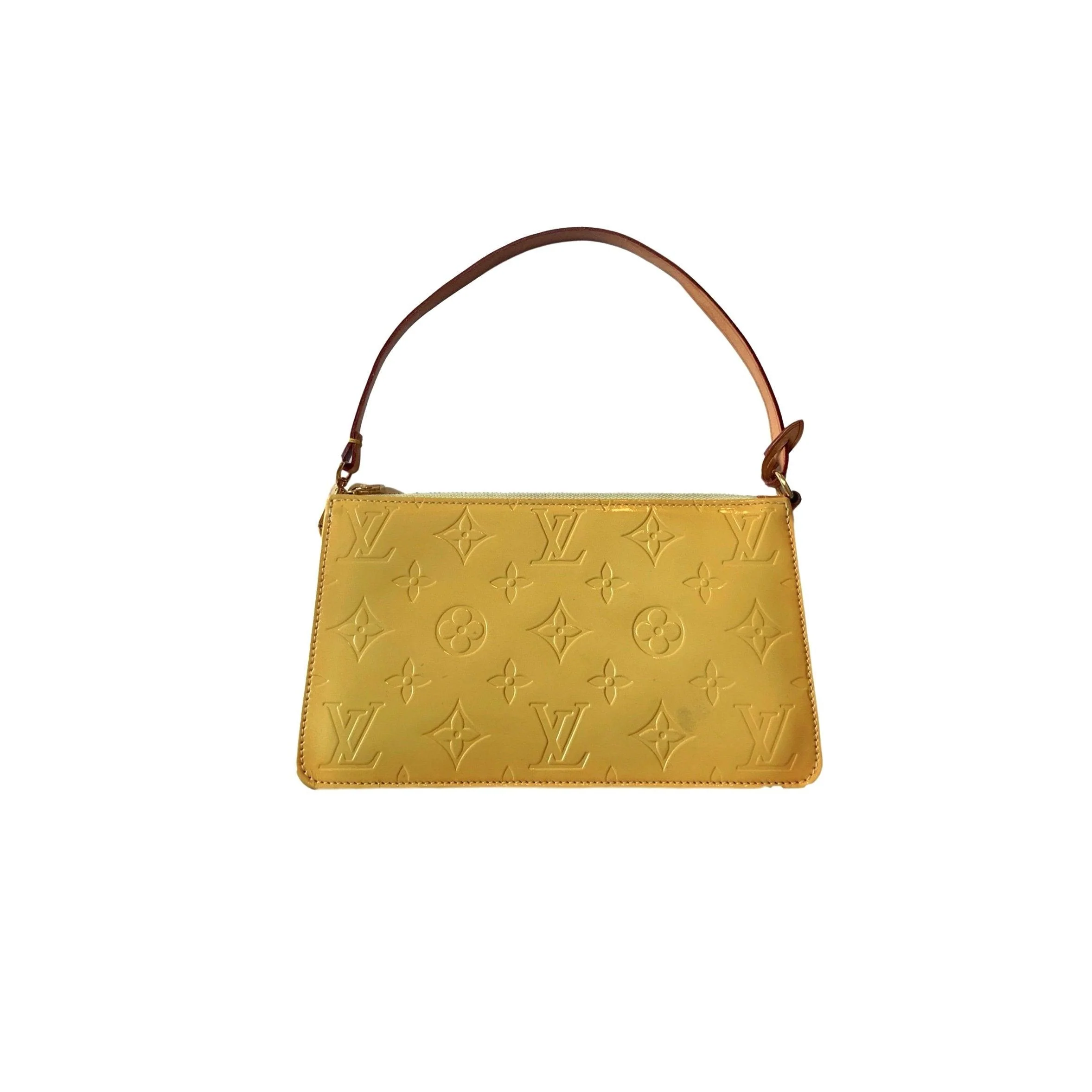 Louis Vuitton Monogram Yellow Shoulder Bag - Image 2