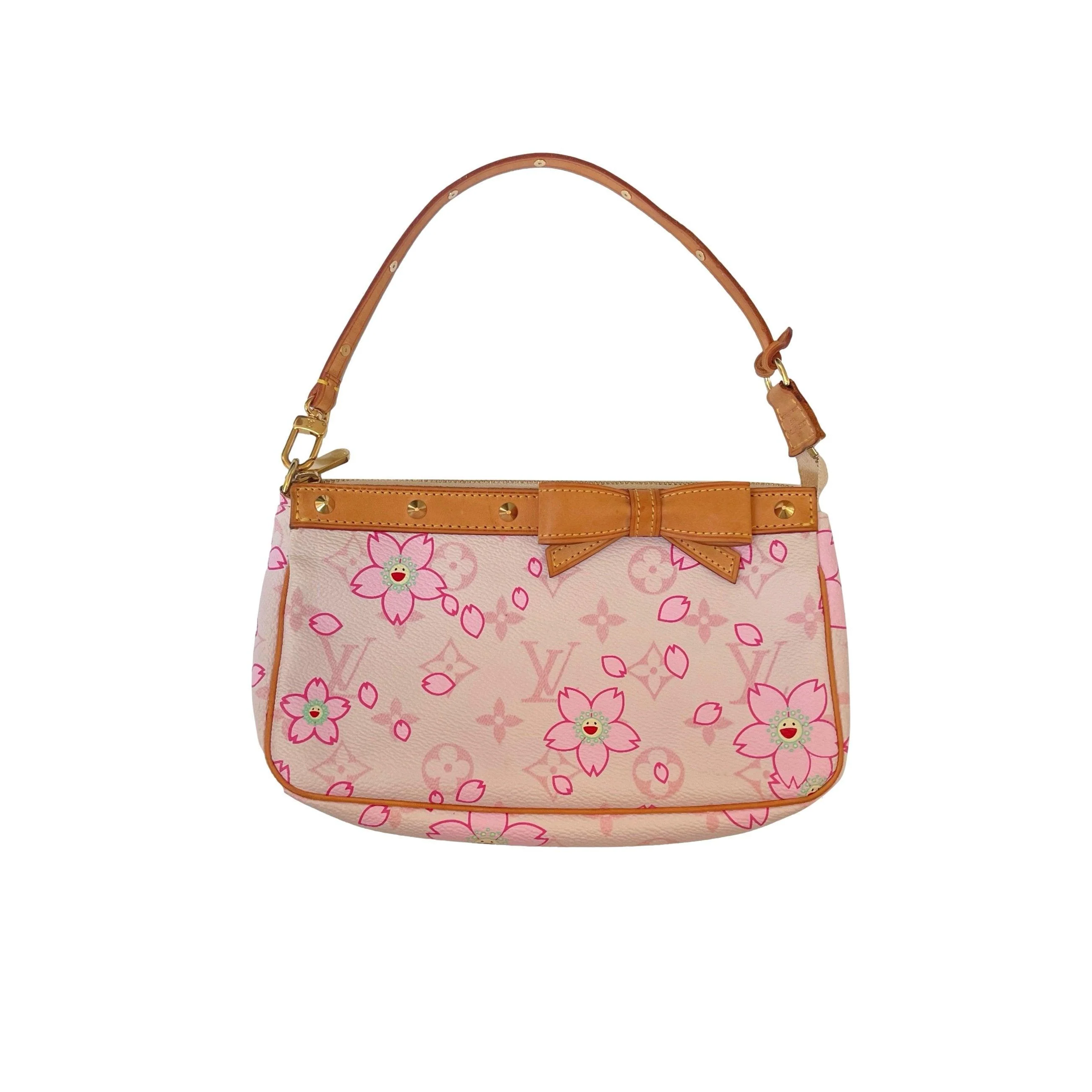 Louis Vuitton Pink Murakami Shoulder Bag