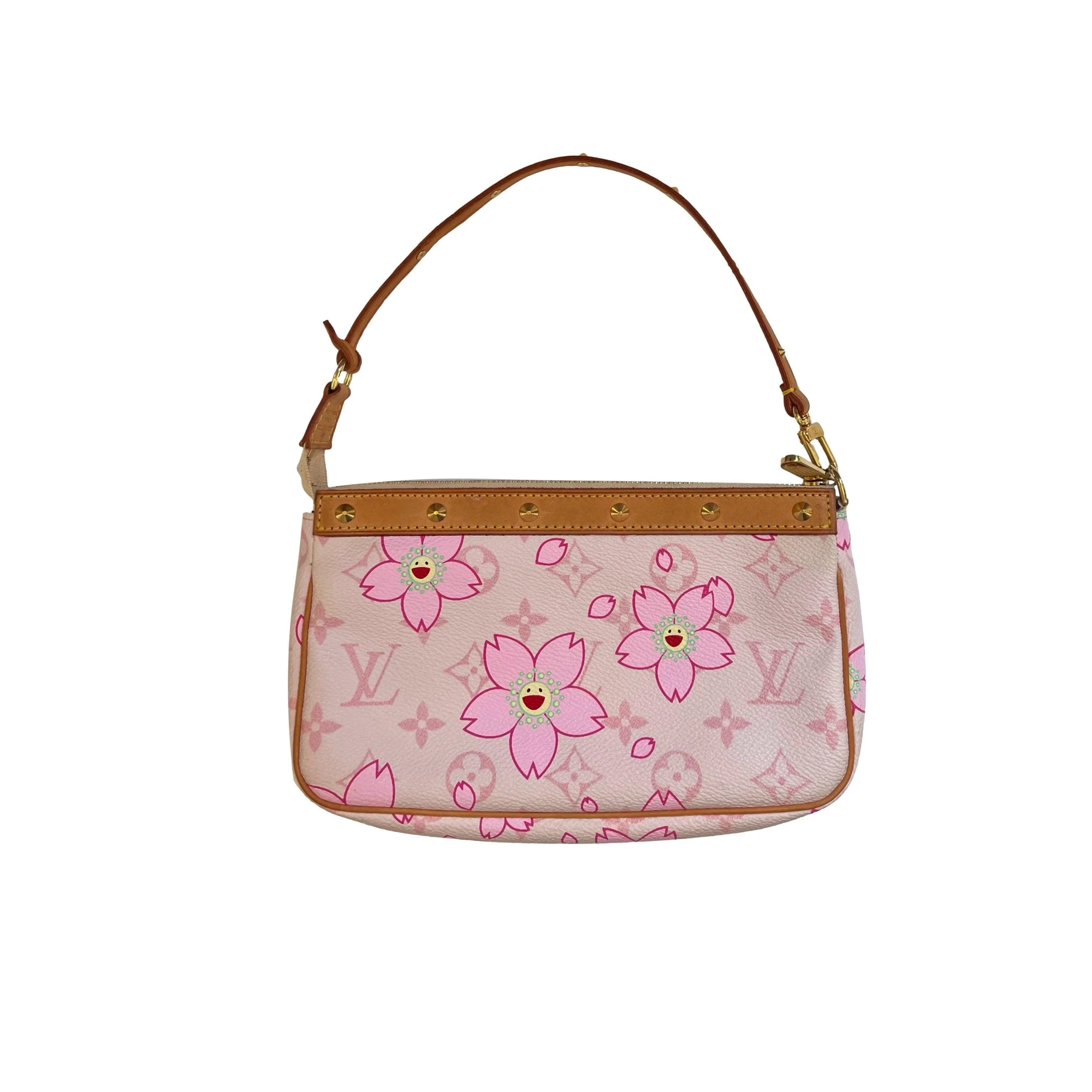 Louis Vuitton Pink Murakami Shoulder Bag - Image 2
