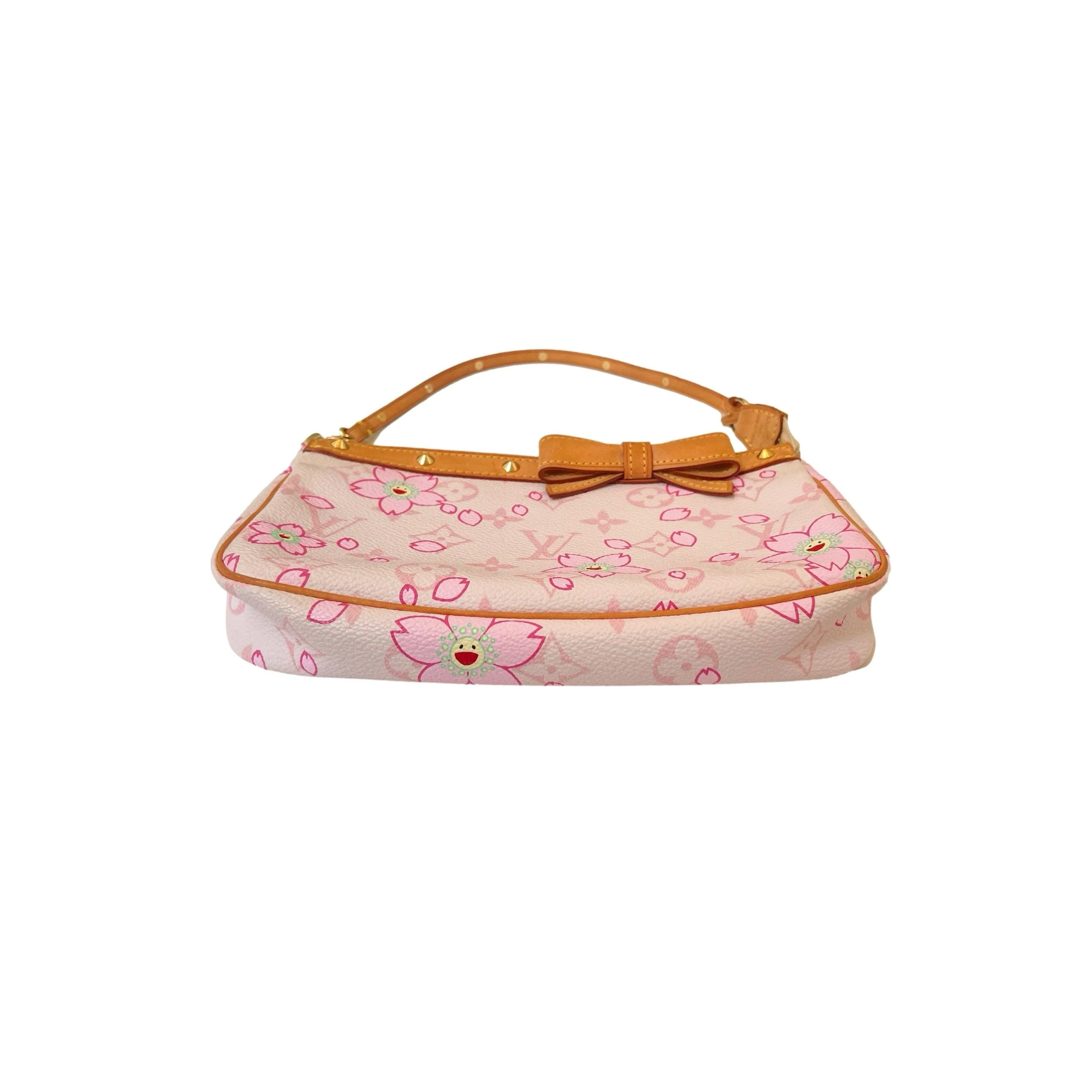 Louis Vuitton Pink Murakami Shoulder Bag - Image 3