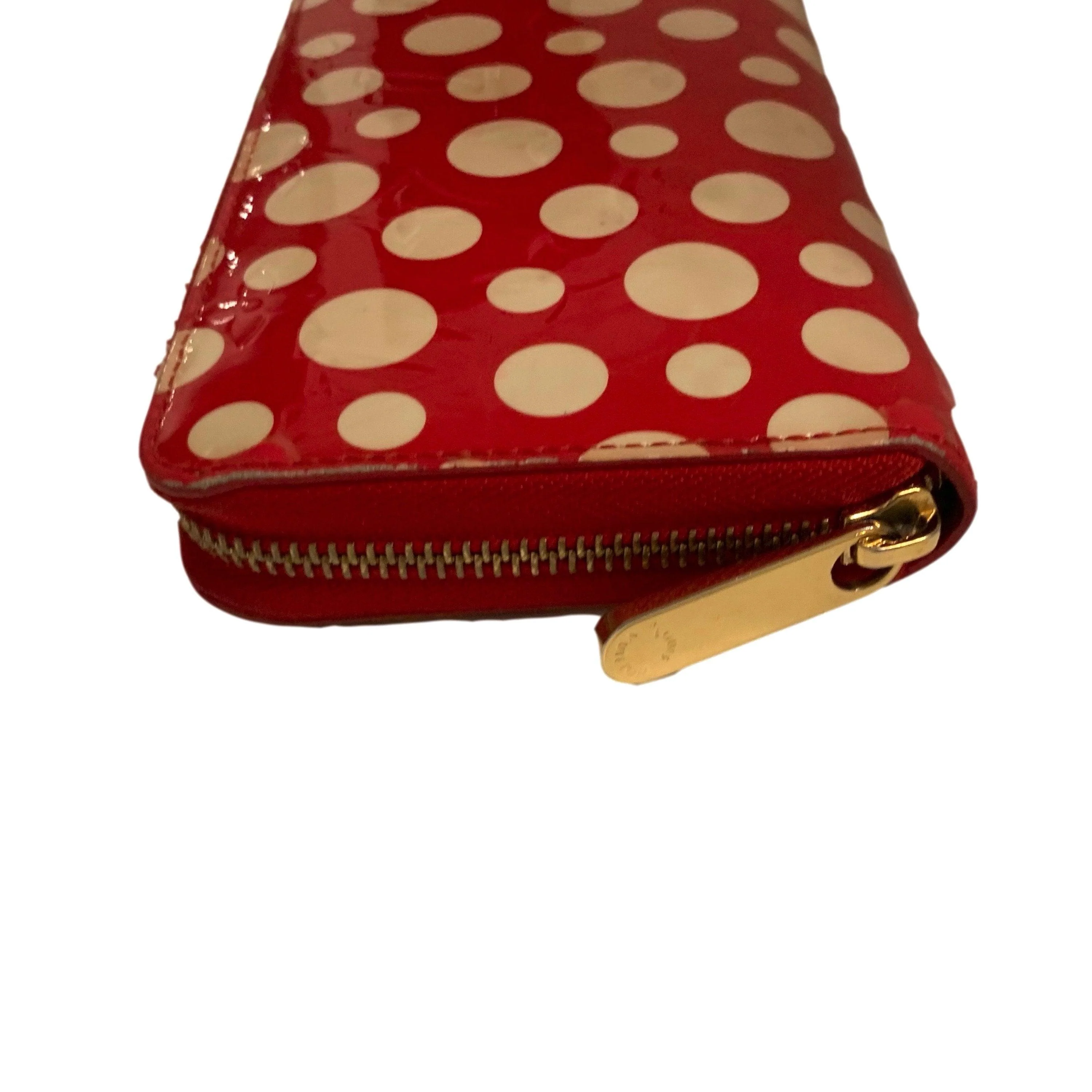 Louis Vuitton Red Kusama Wallet - Image 2