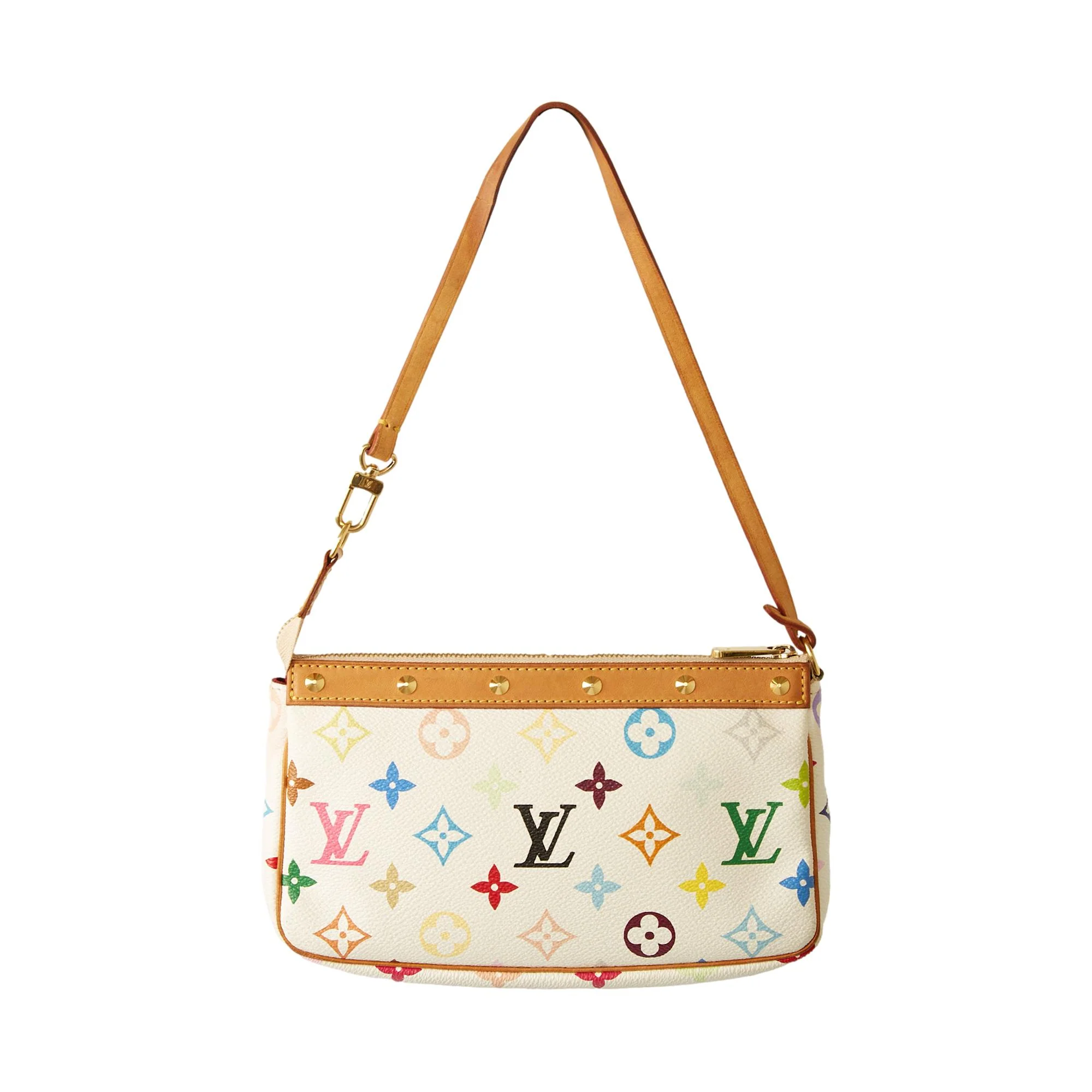 Louis Vuitton White Murakmi Shoulder Bag - Image 2
