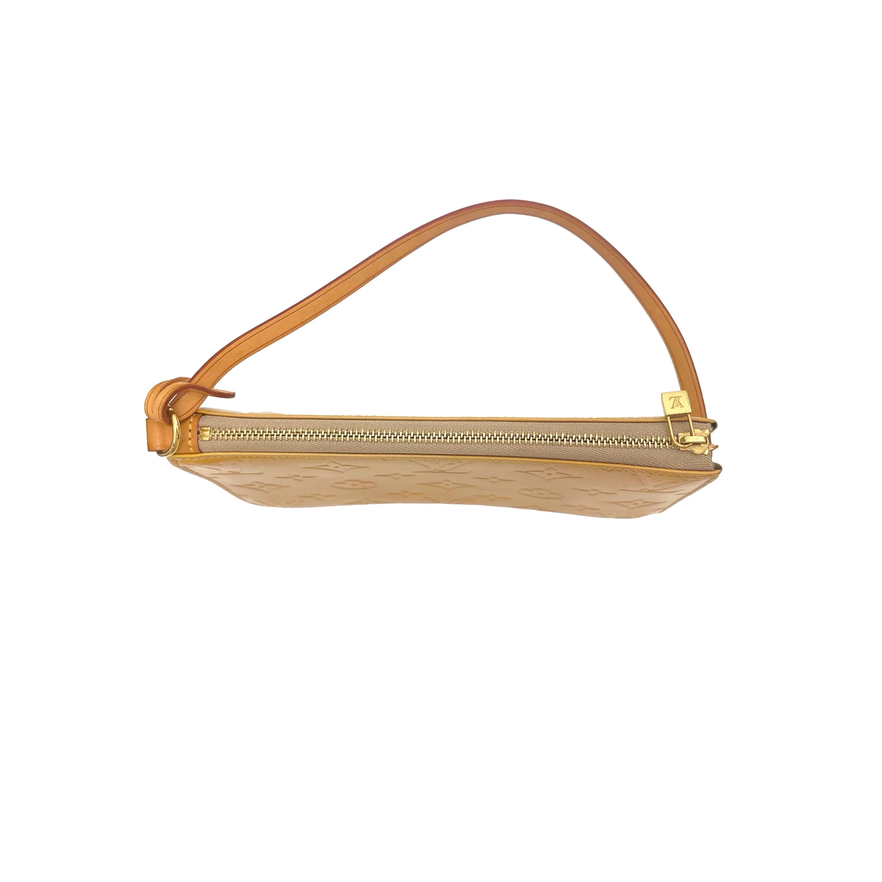 Louis Vuitton Yellow Monogram Shoulder Bag - Image 2