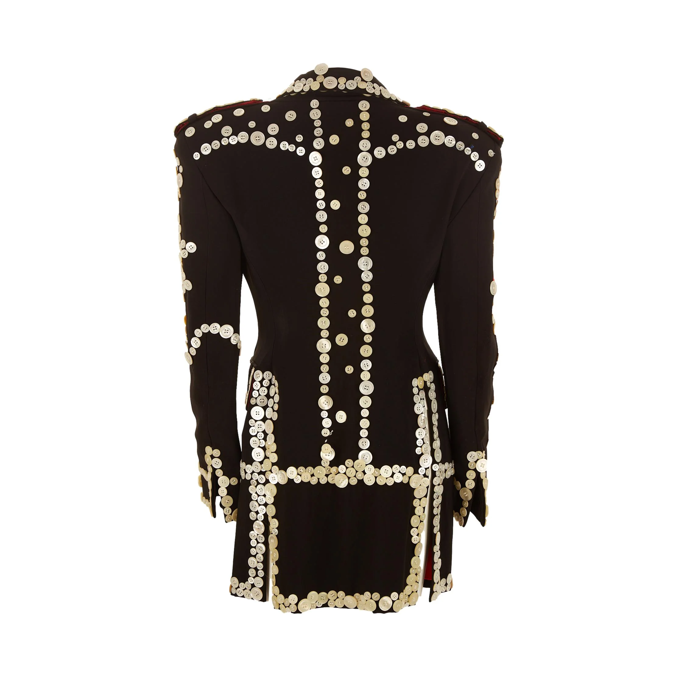 Moschino Black Button Jacket - Image 2