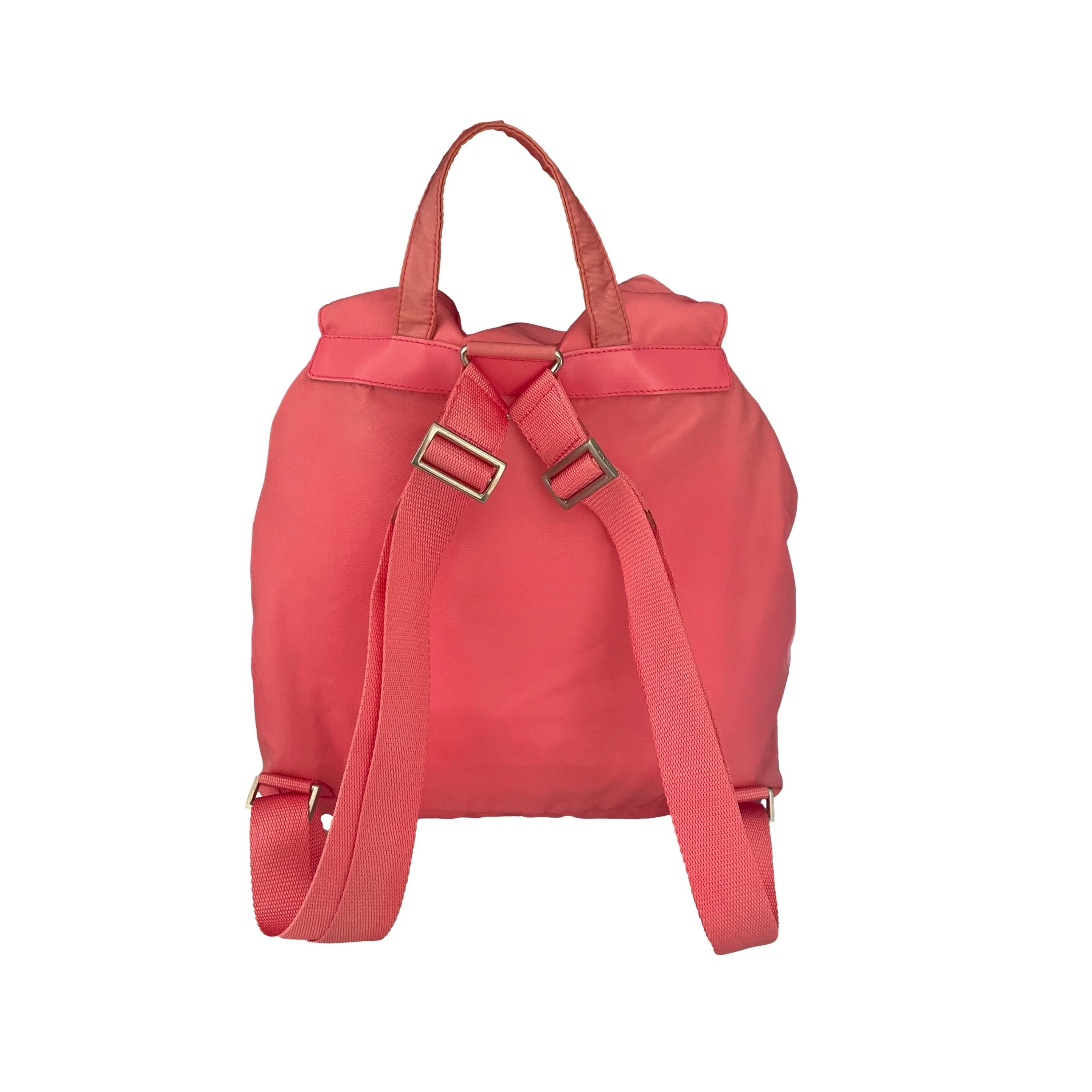 Prada Pink Nylon Backpack - Image 2