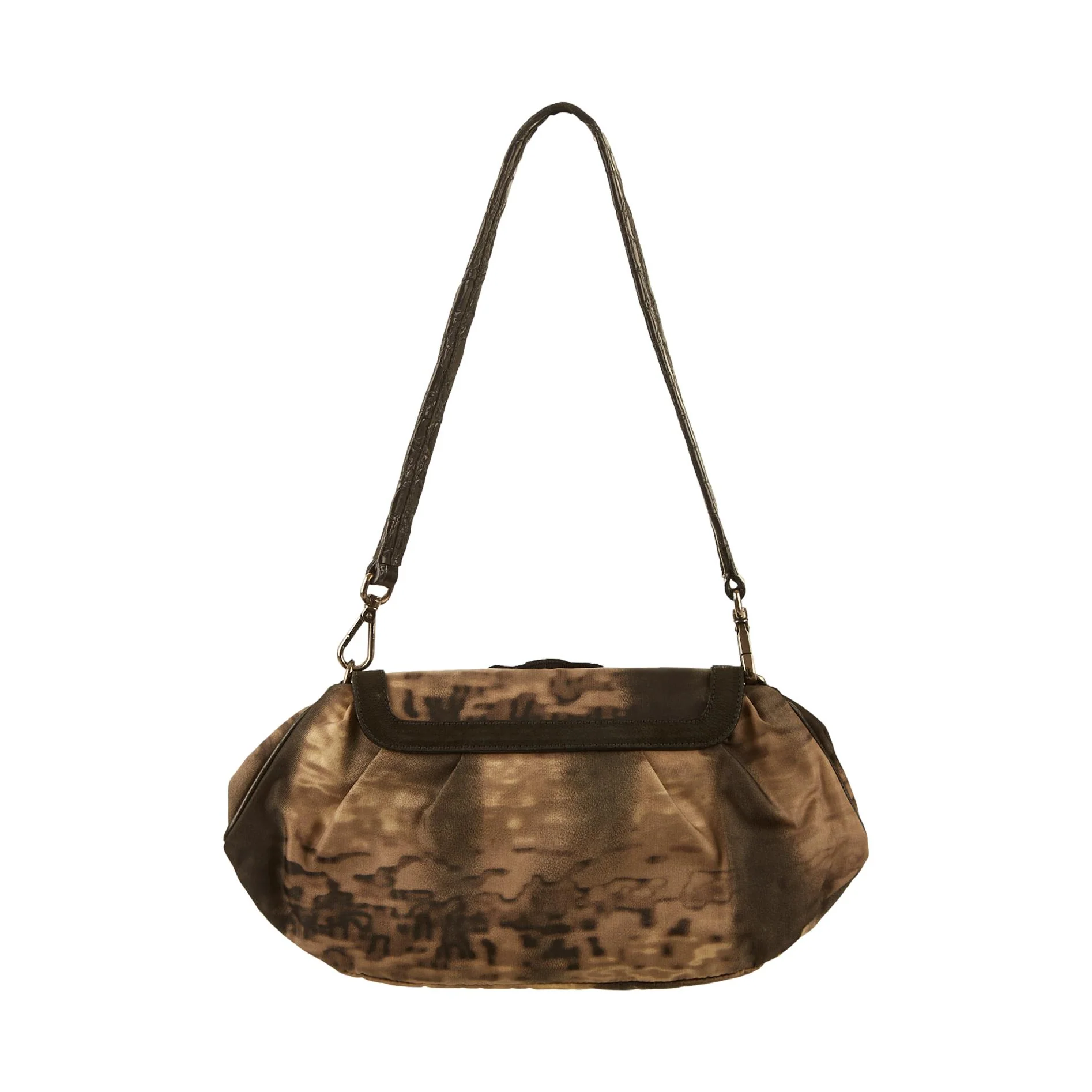 Prada Grey Embellished Shoulder Bag - Image 2