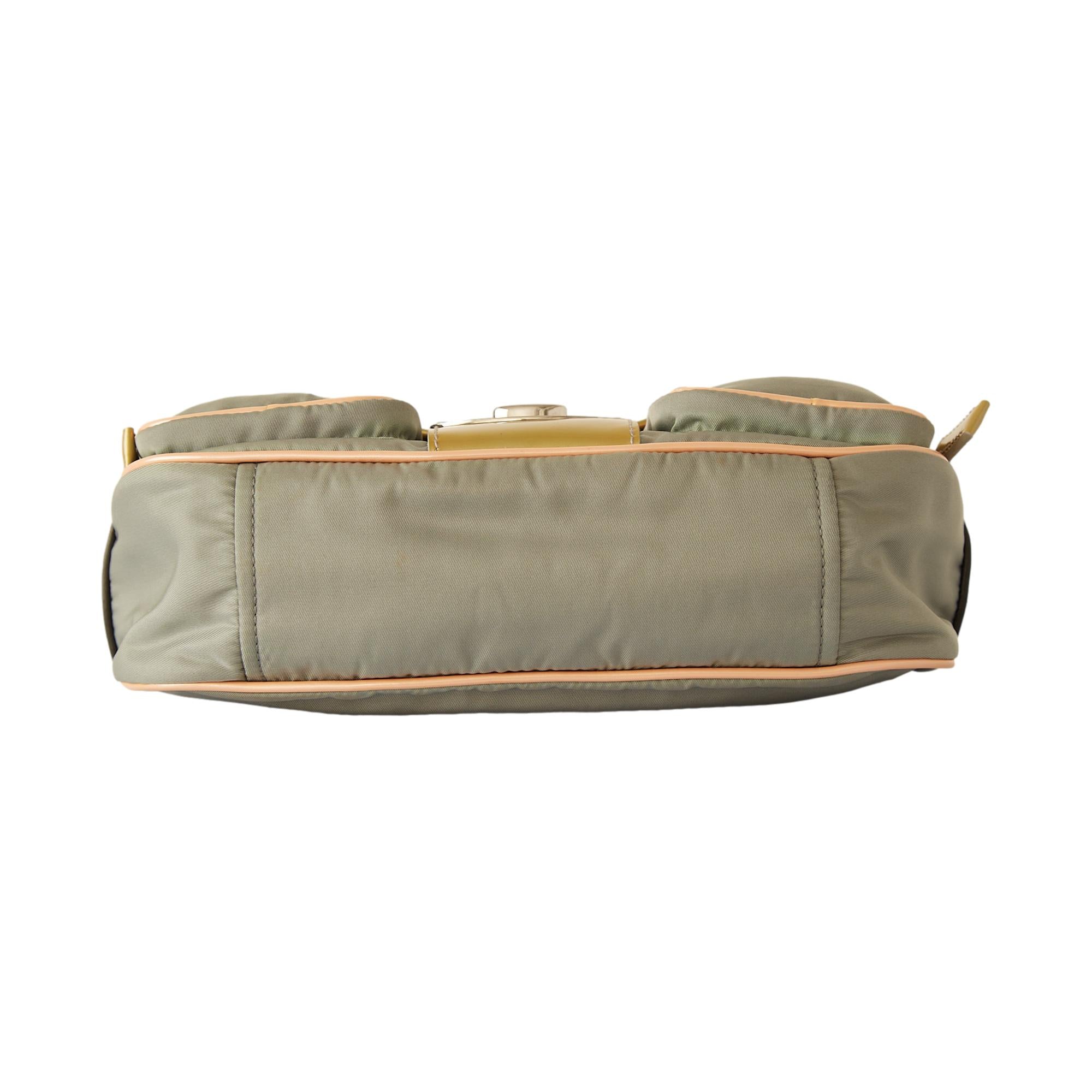 Prada Pink Color Block Mini Shoulder Bag - Image 3