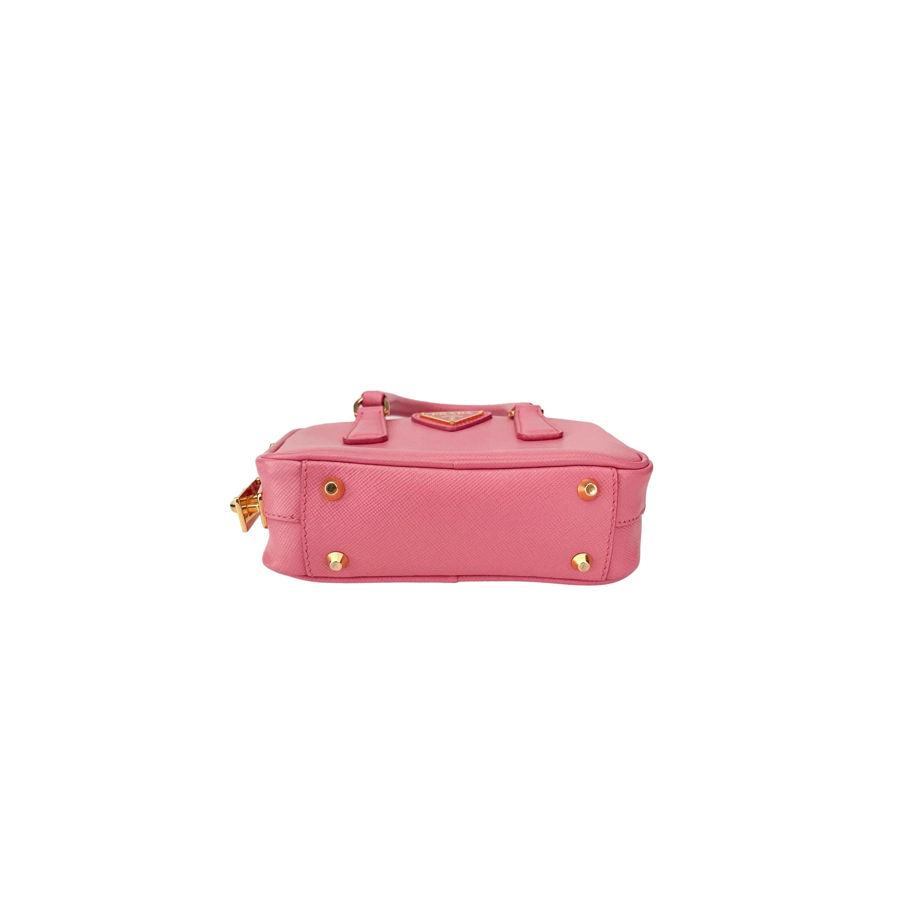 Prada Pink Micro Two Way Bag - Image 4