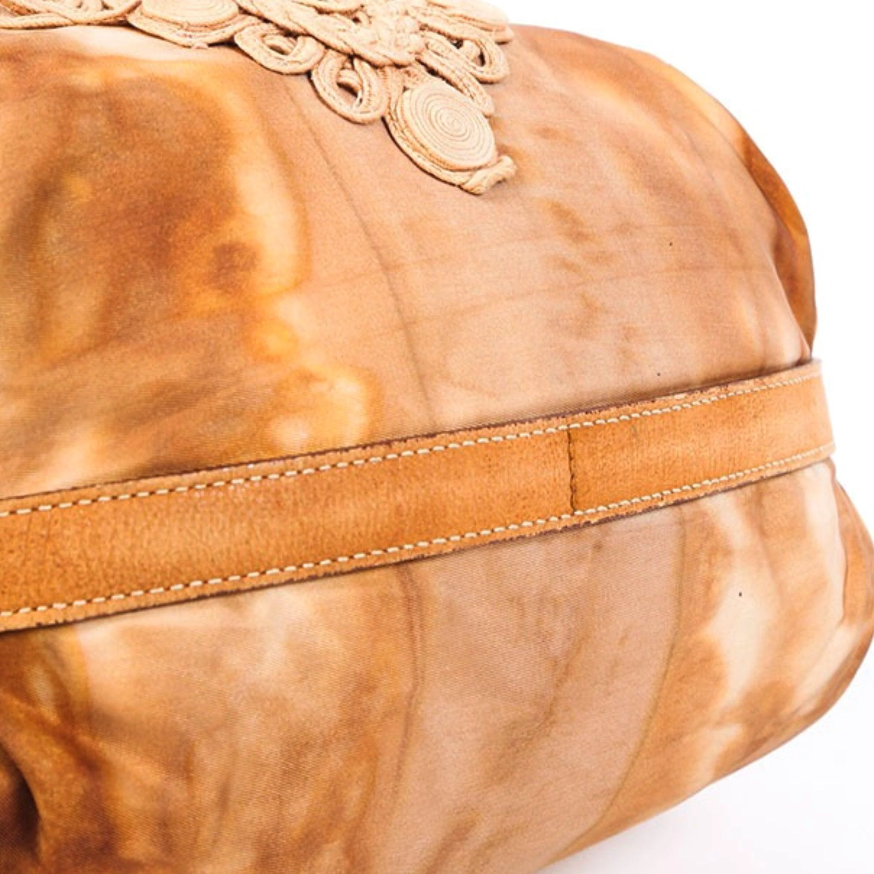 Prada Tan Logo Shoulder Bag - Image 3