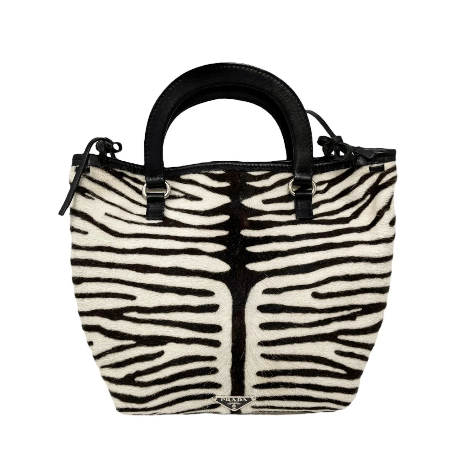 Prada Zebra Mini Top Handle