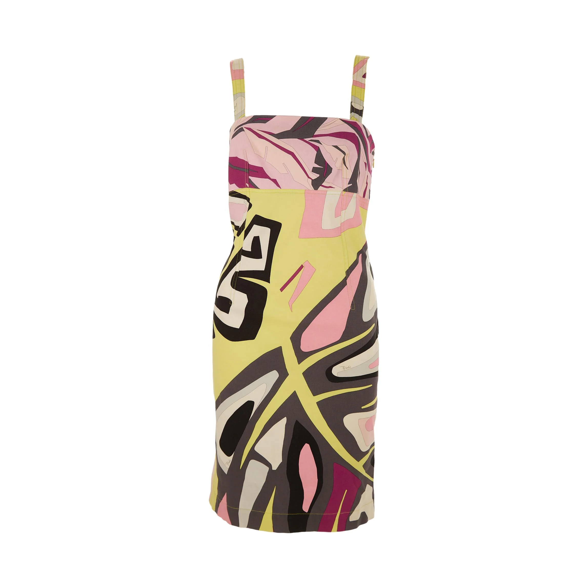 Pucci Green Print Dress