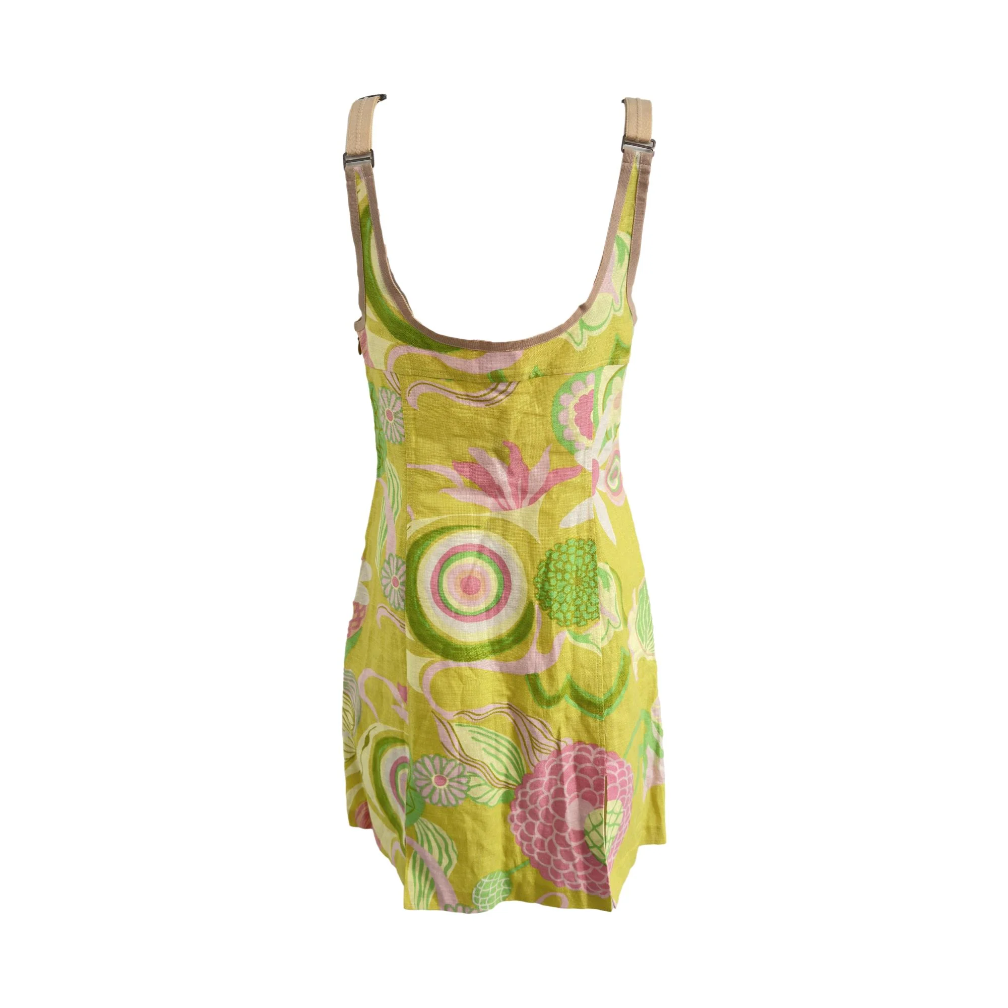 Dolce & Gabbana Multicolor Floral Mini Dress - Image 2