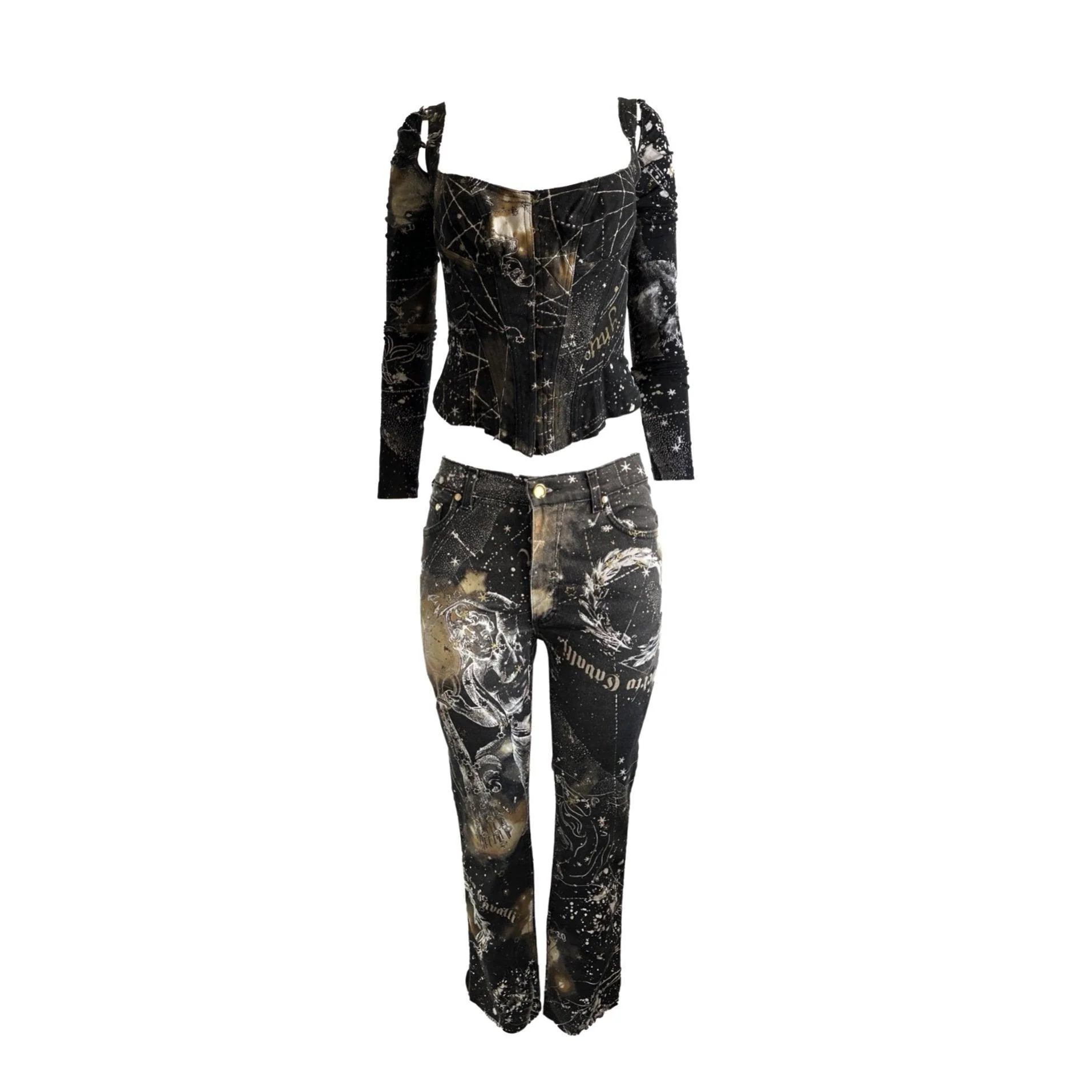 Roberto Cavalli Constellation Corset Set - Image 3