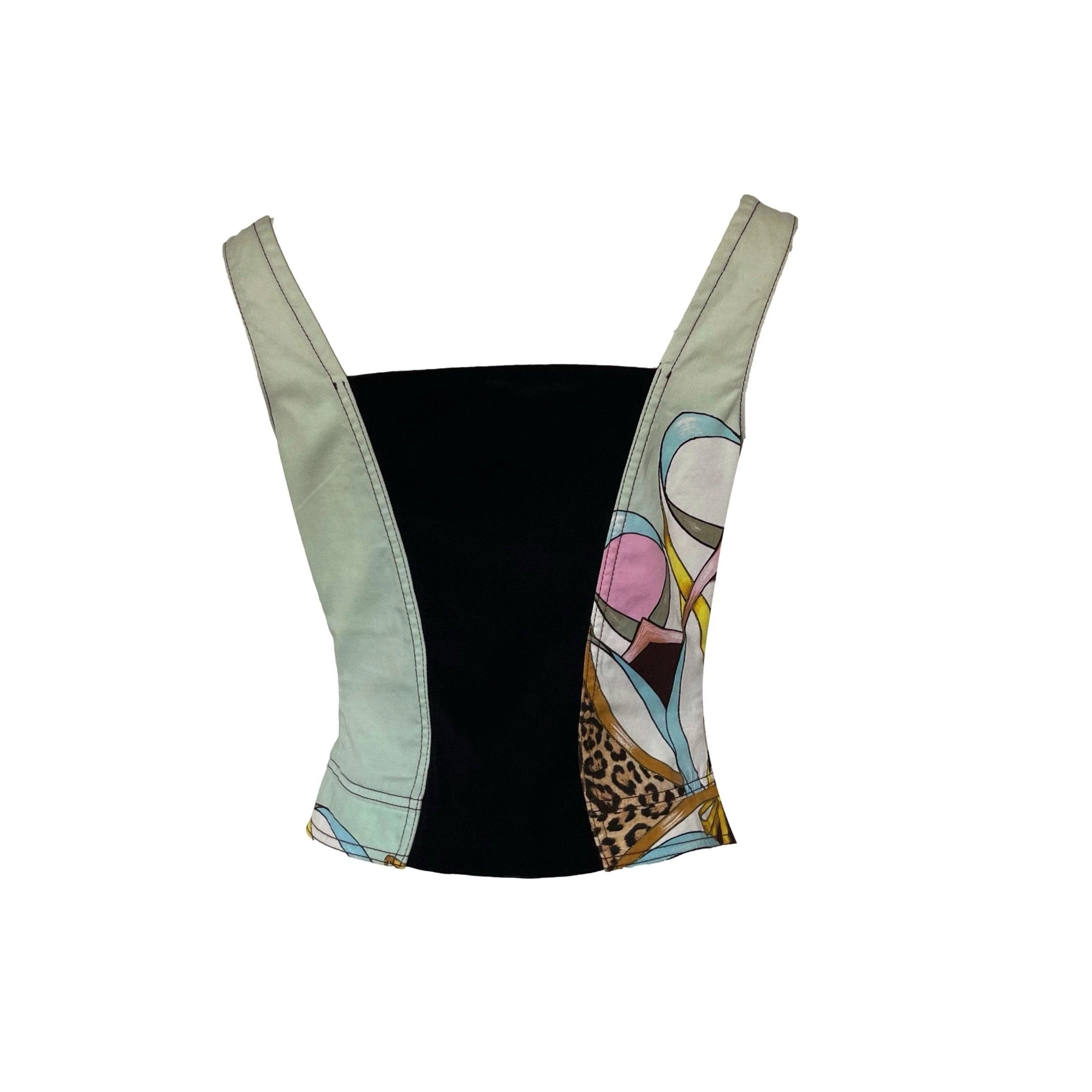 Roberto Cavalli Print Corset - Image 2