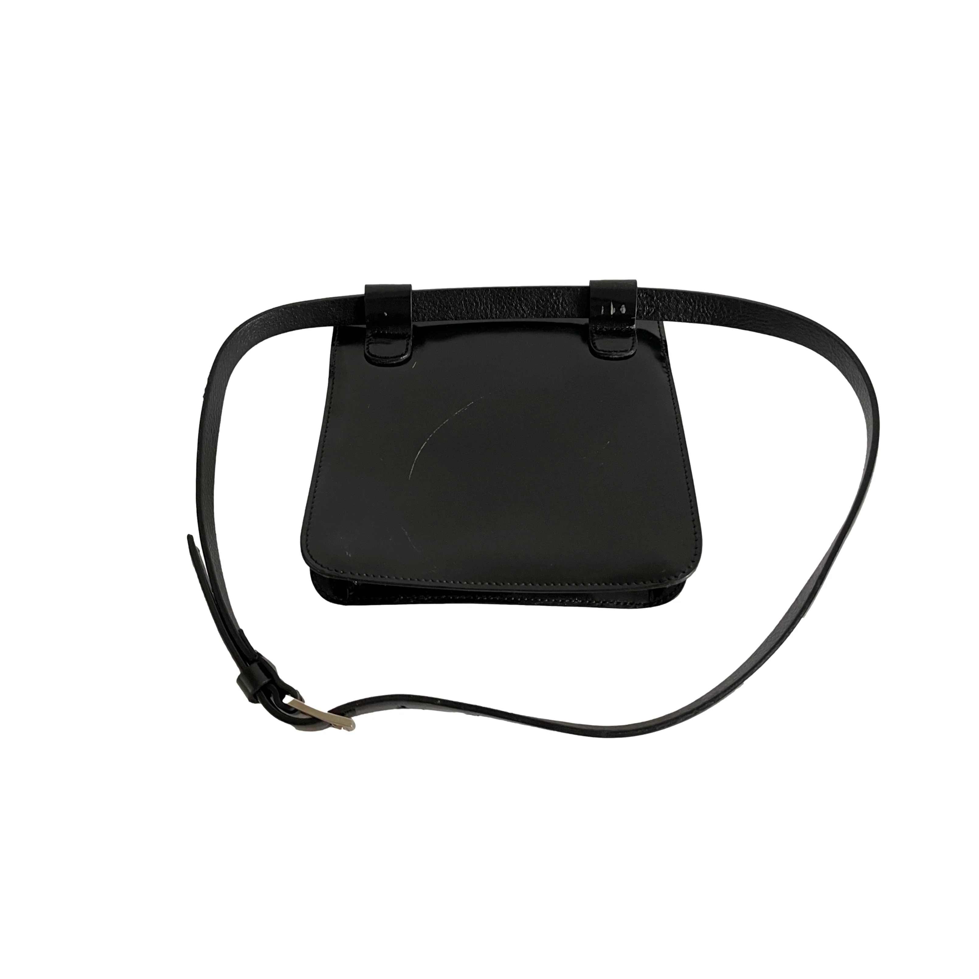 Salvatore Ferragamo Black Mini Belt Bag - Image 2
