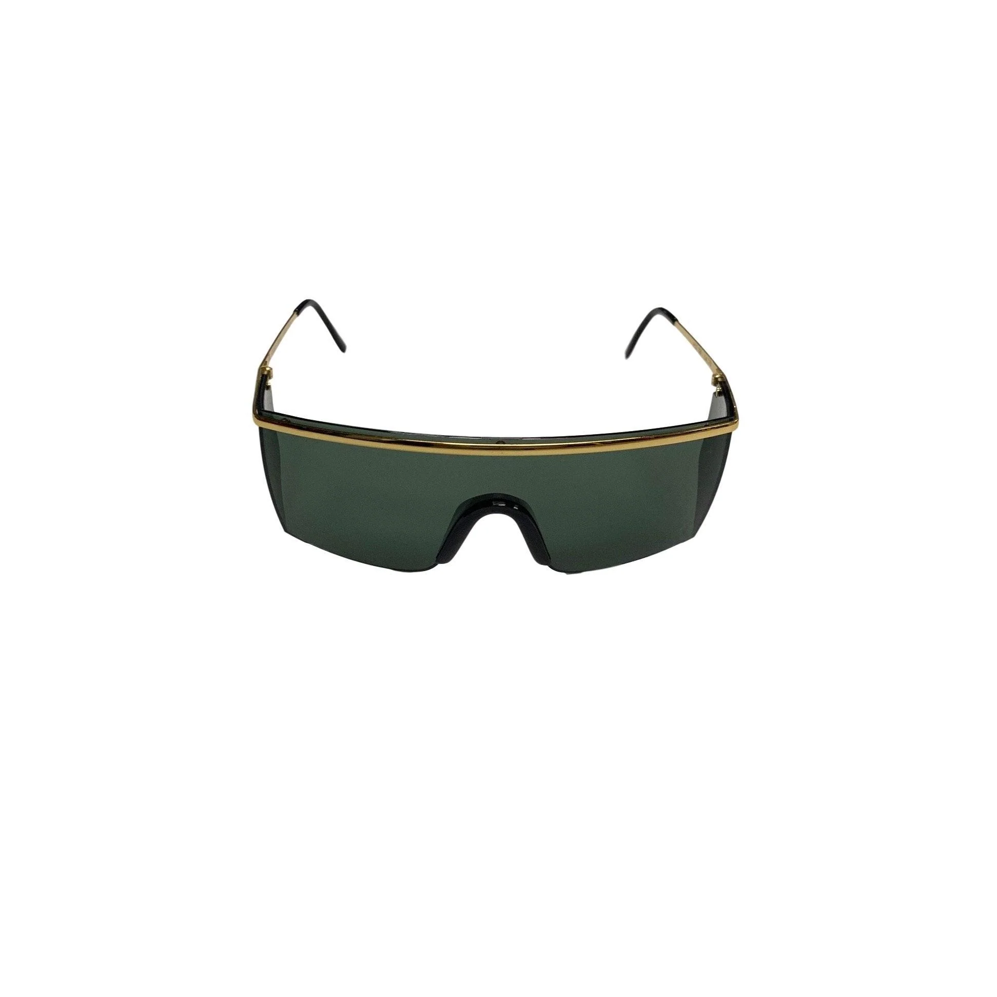 Versace Black Oversized Sunglasses - Image 3
