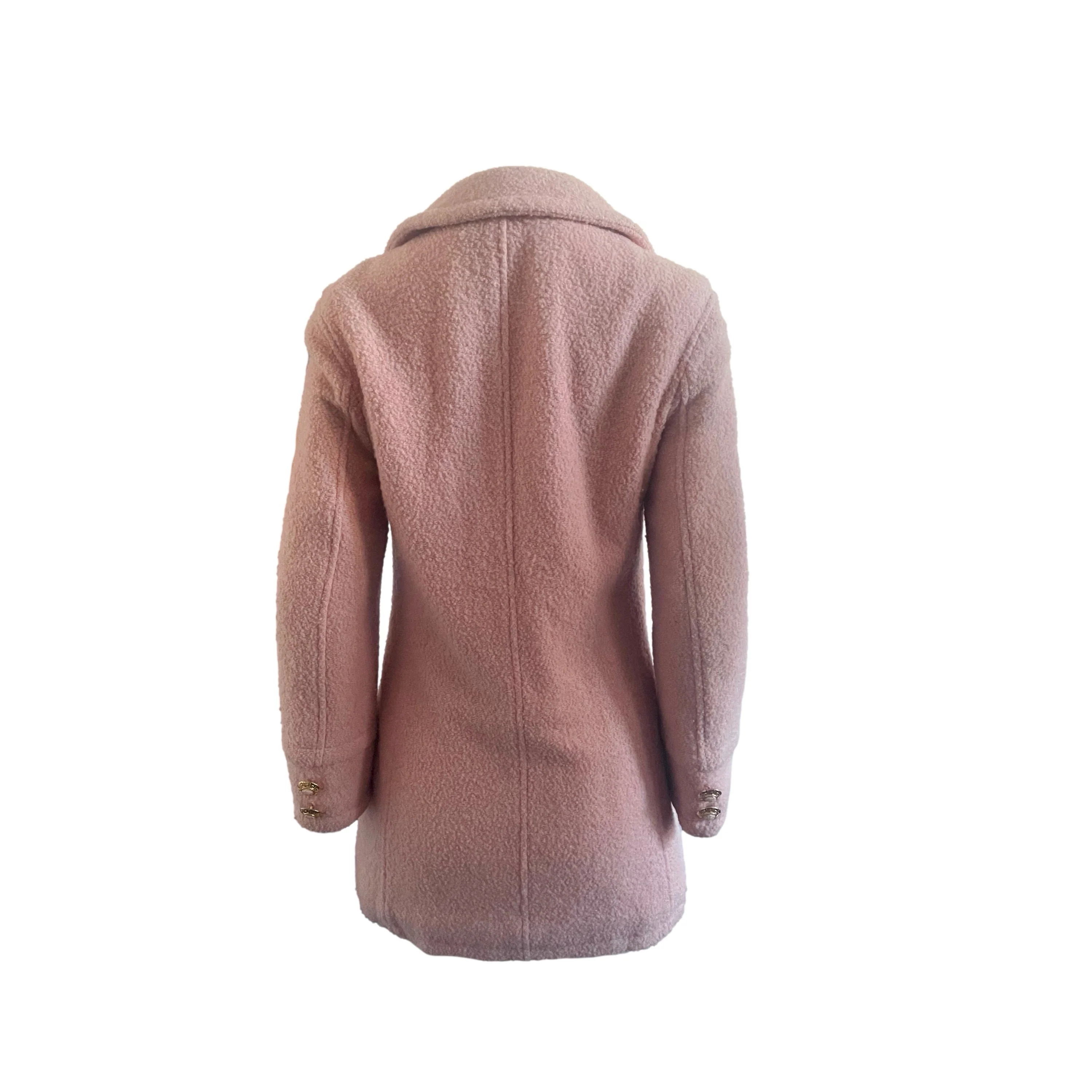 Versace Blush Logo Button Peacoat - Image 2