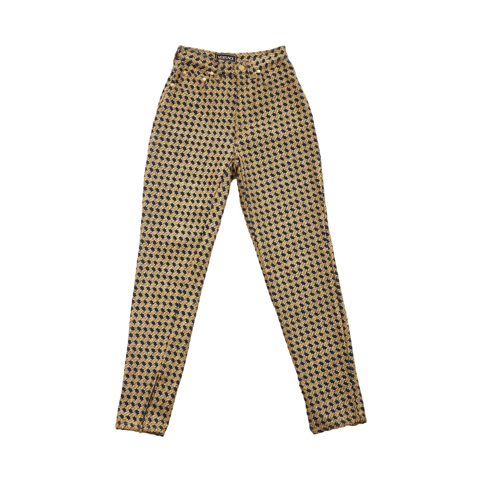 Versace Gold Pants