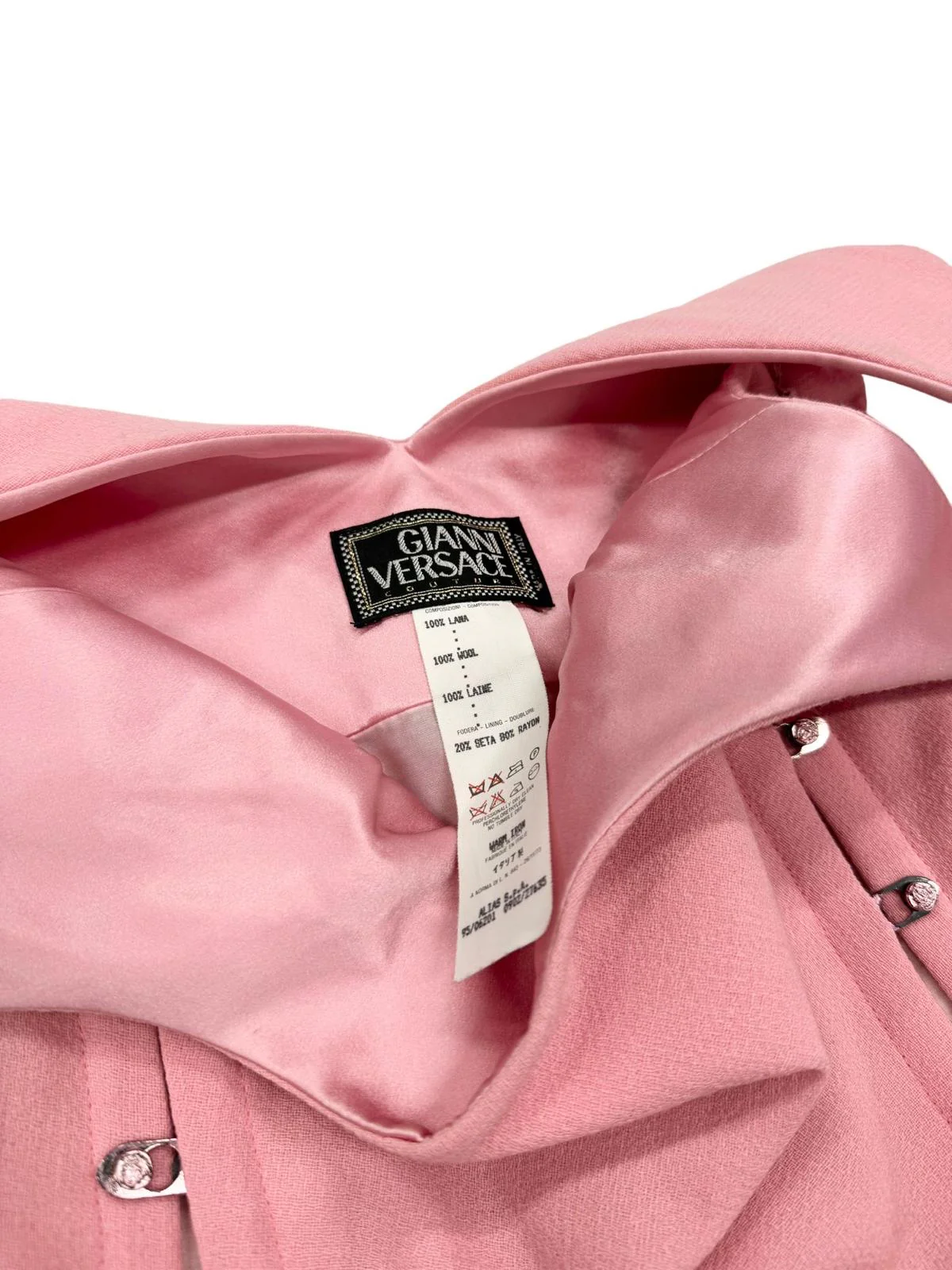 Versace Pink Corset Dress - Image 3