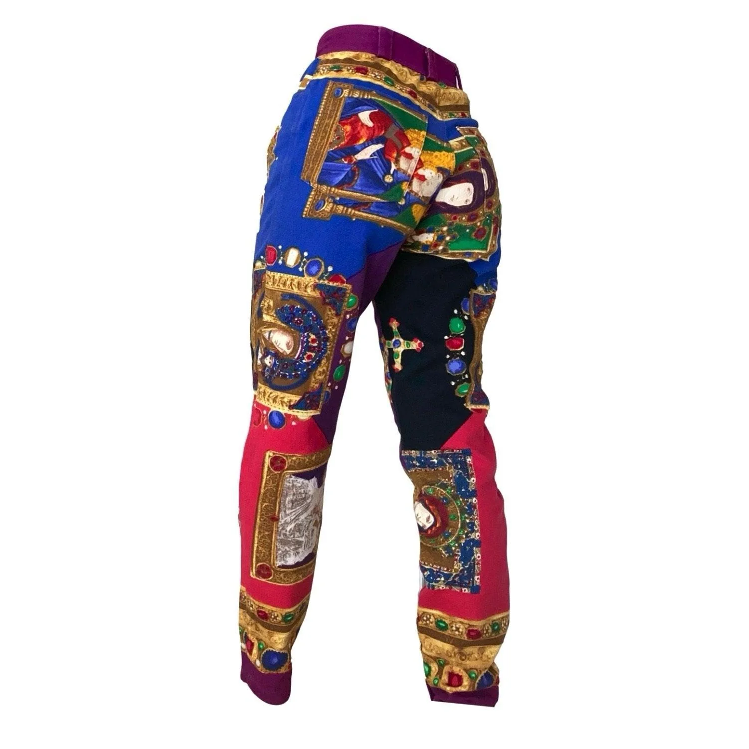 Versace Print Bottoms - Image 2