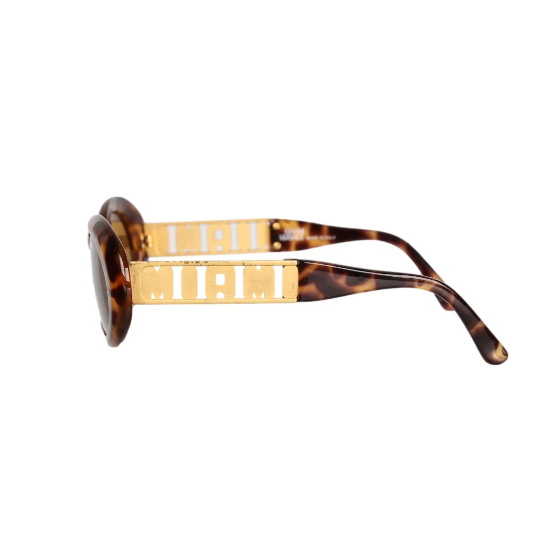 Versace Tortoise Miami Sunglasses - Image 3