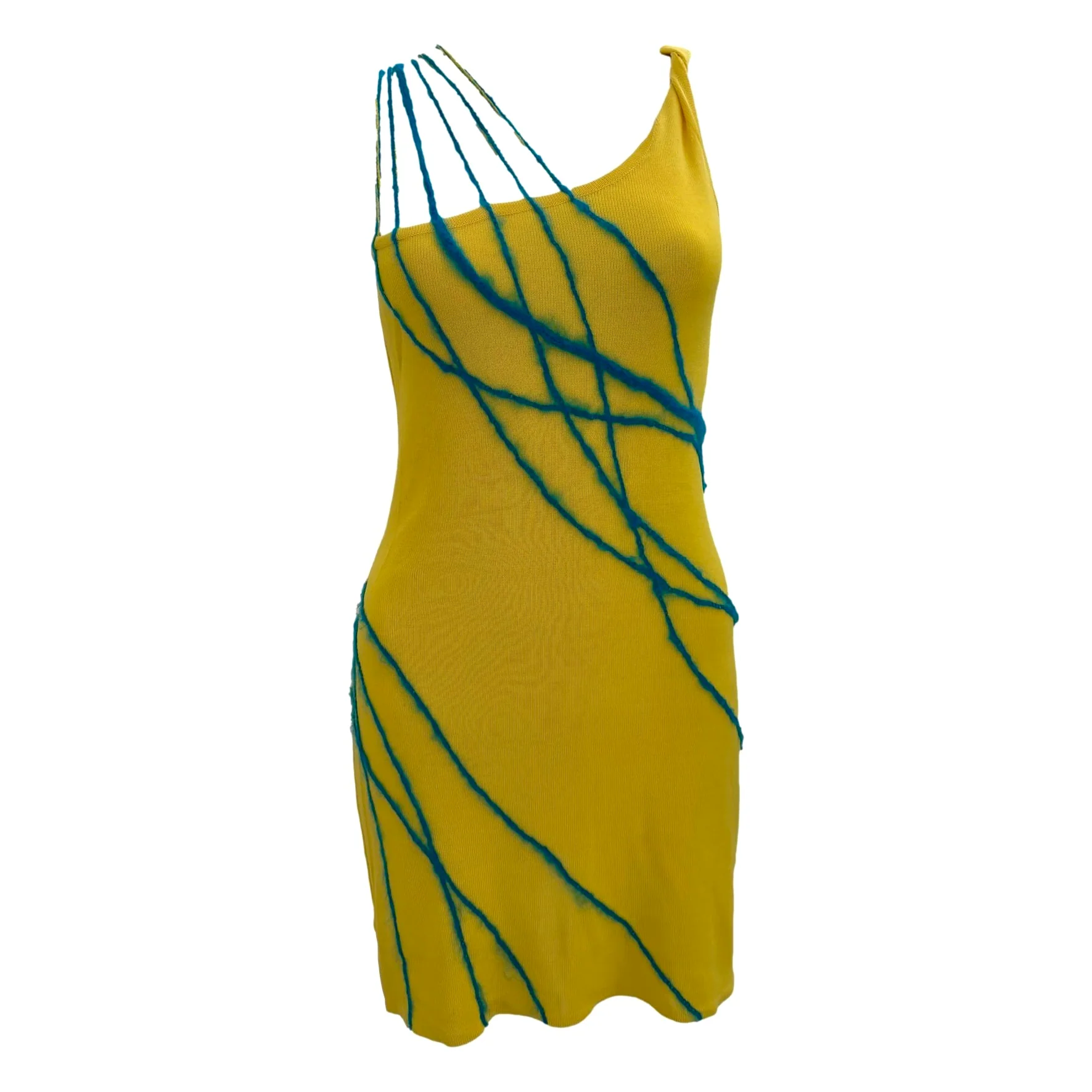Versace Yellow Mini Dress