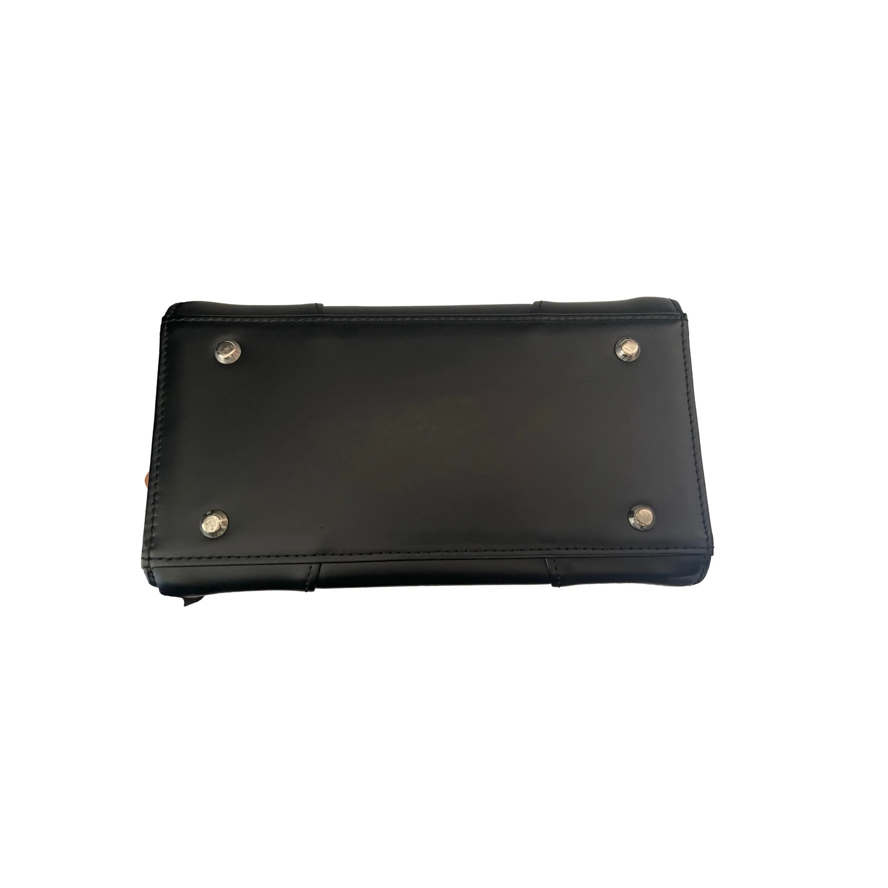 Vivienne Westwood Black Leather Mini Top Handle - Image 3