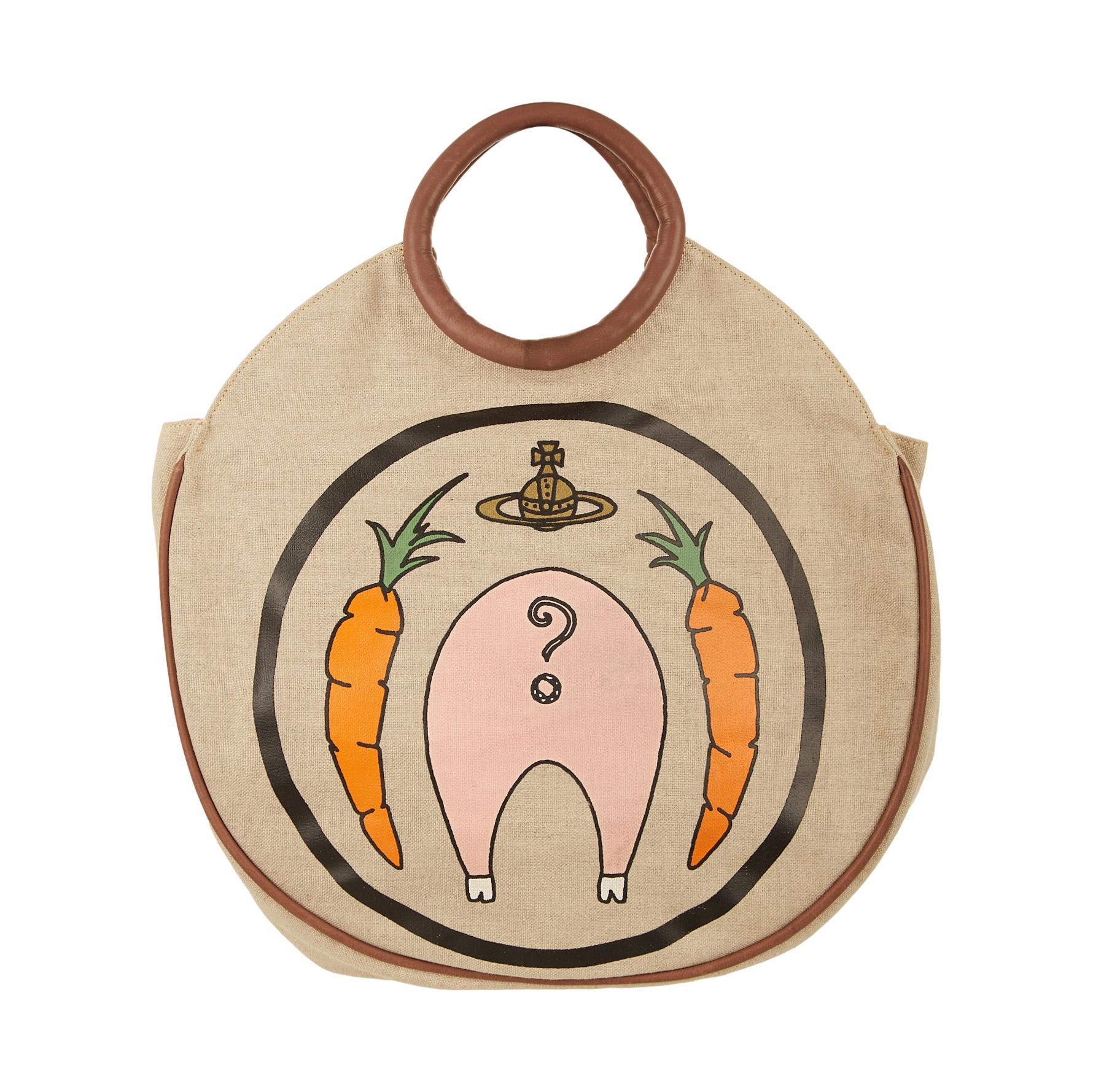 Vivienne Westwood Pig Print Top Handle Bag - Image 2