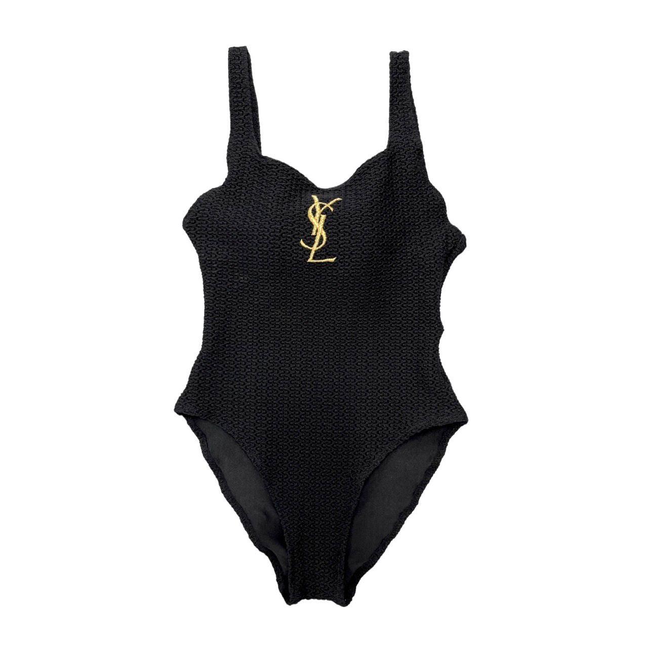 YSL Black Logo One Piece