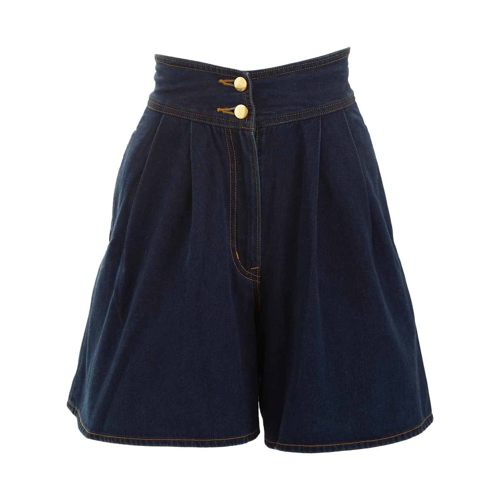 YSL Denim Shorts - Image 2