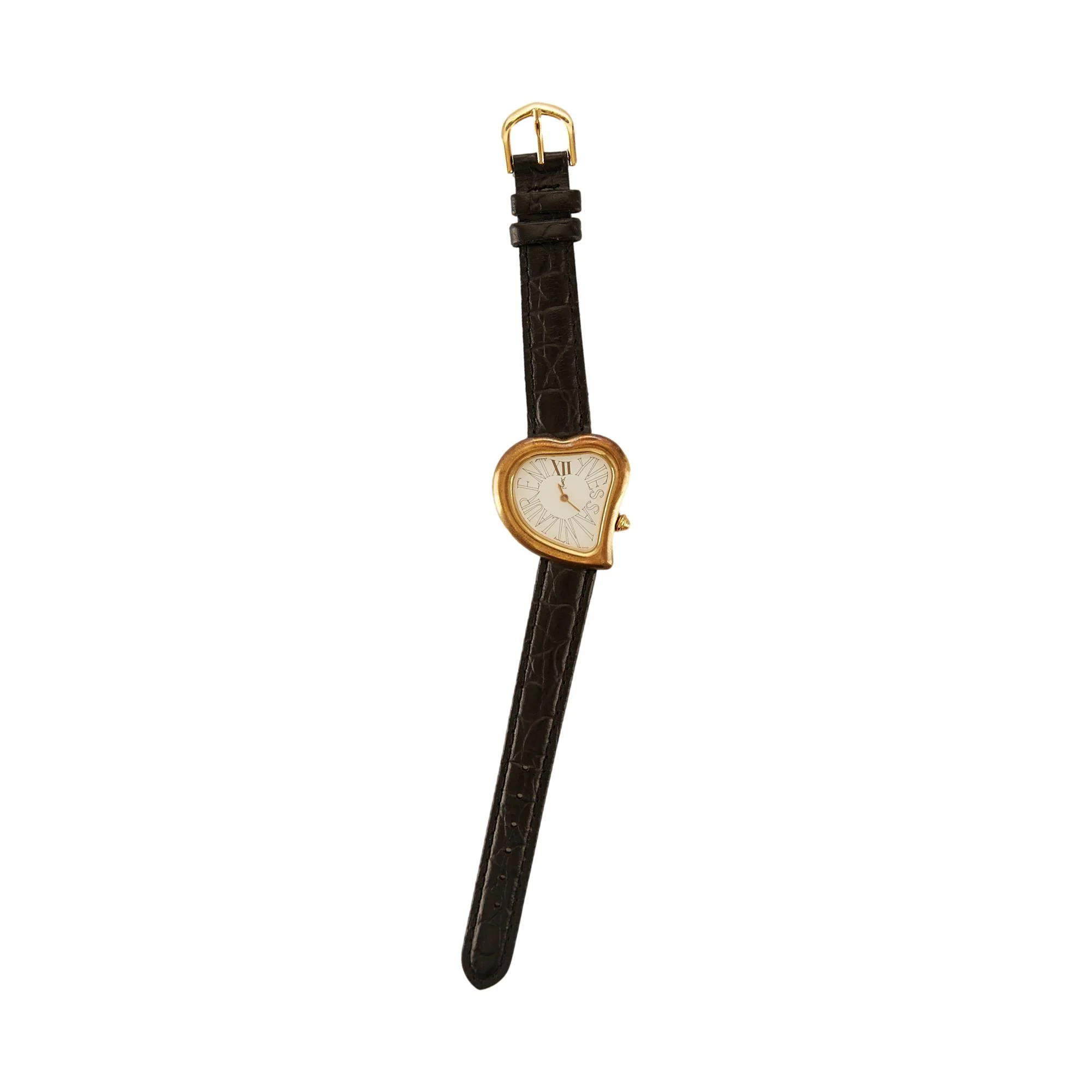 YSL Black Heart Watch