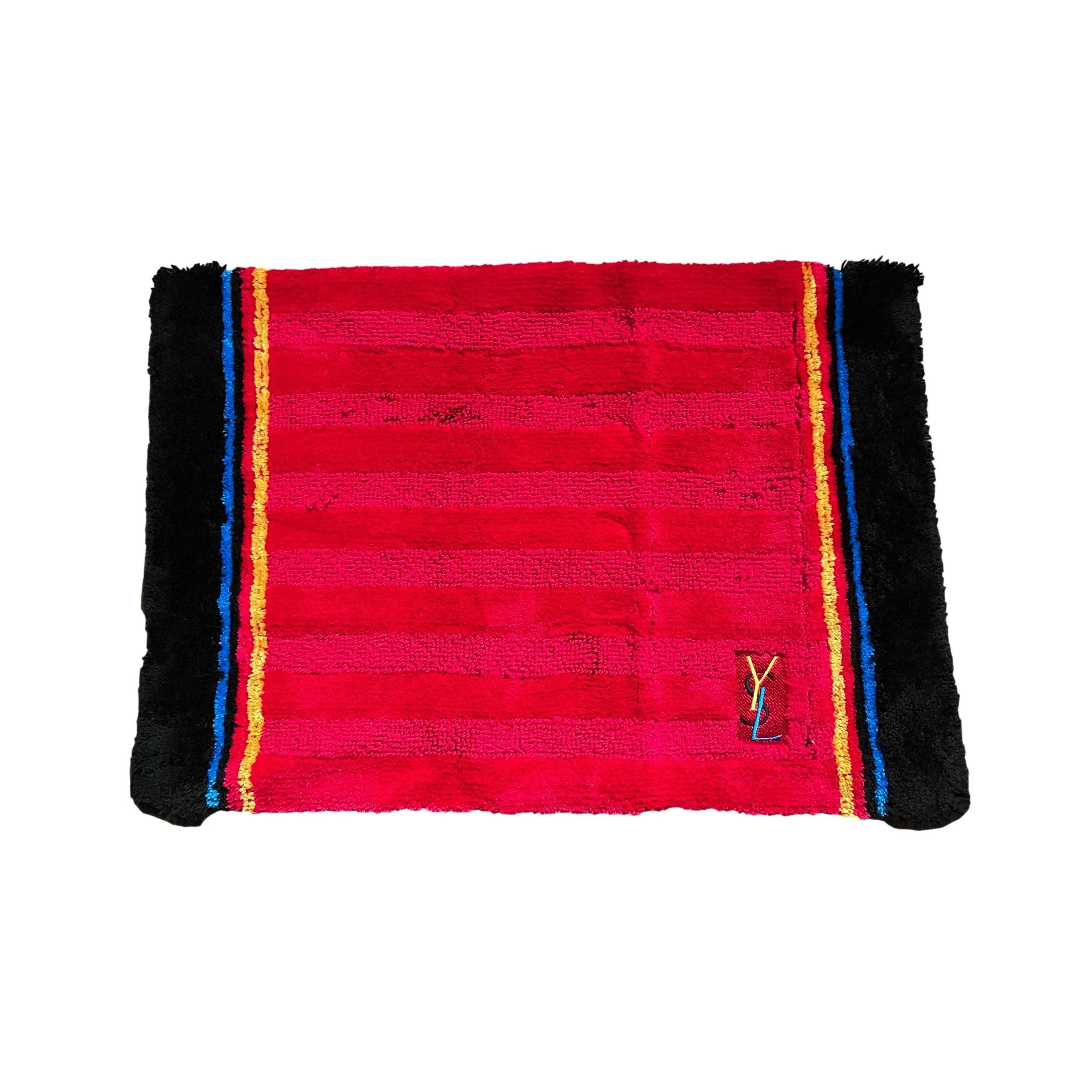 YSL Multicolor Bath Mat